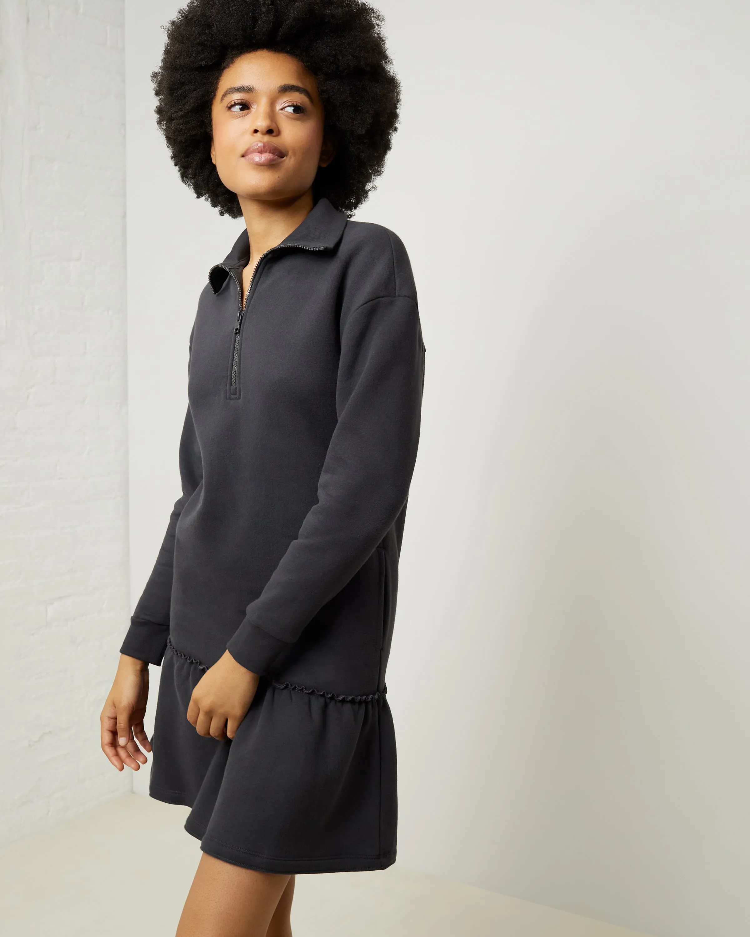 Super Soft Sweatshirt Dress sold by UpWest product image thumbnail 5