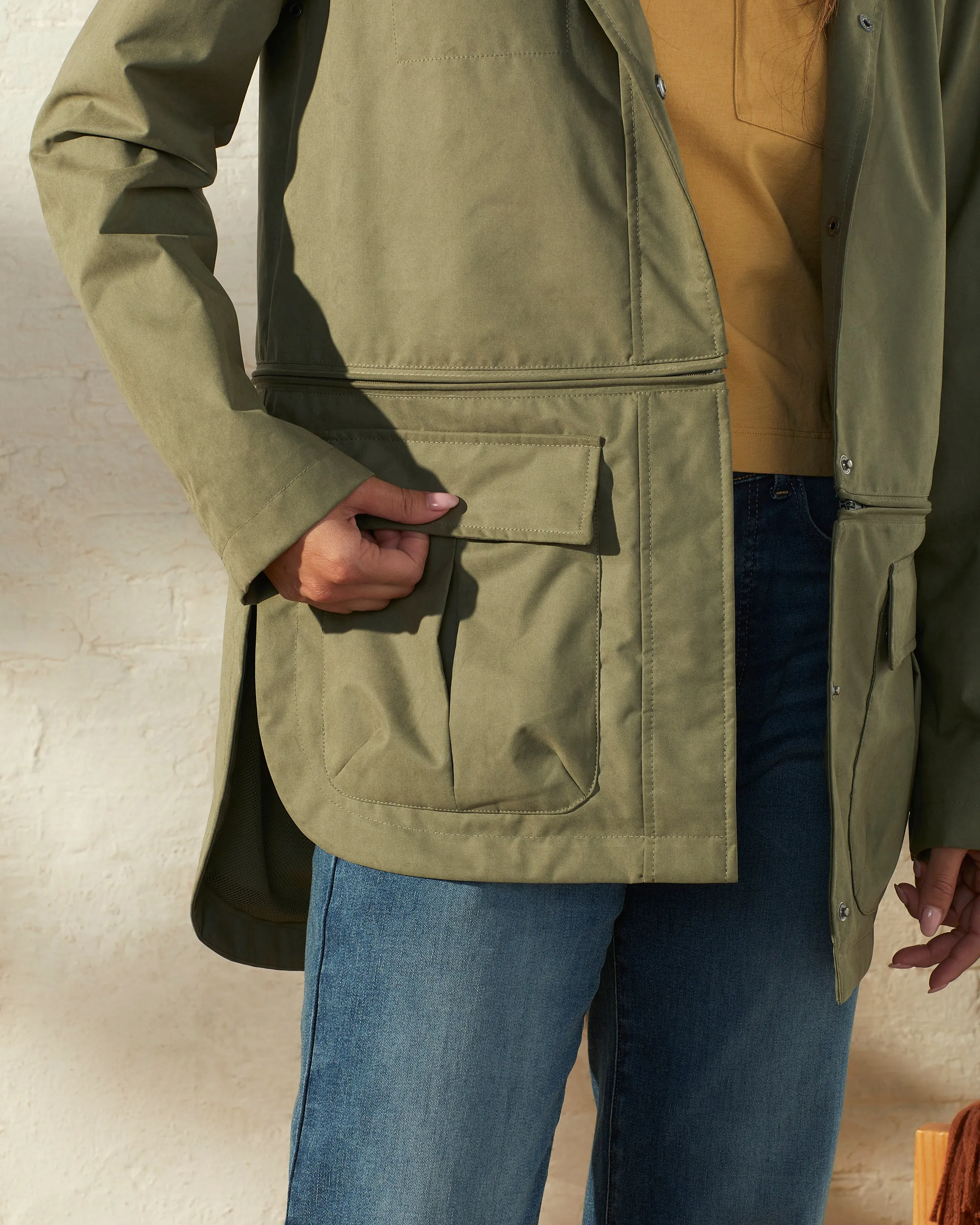 Convertible Rain Jacket sold by UpWest product image thumbnail 5