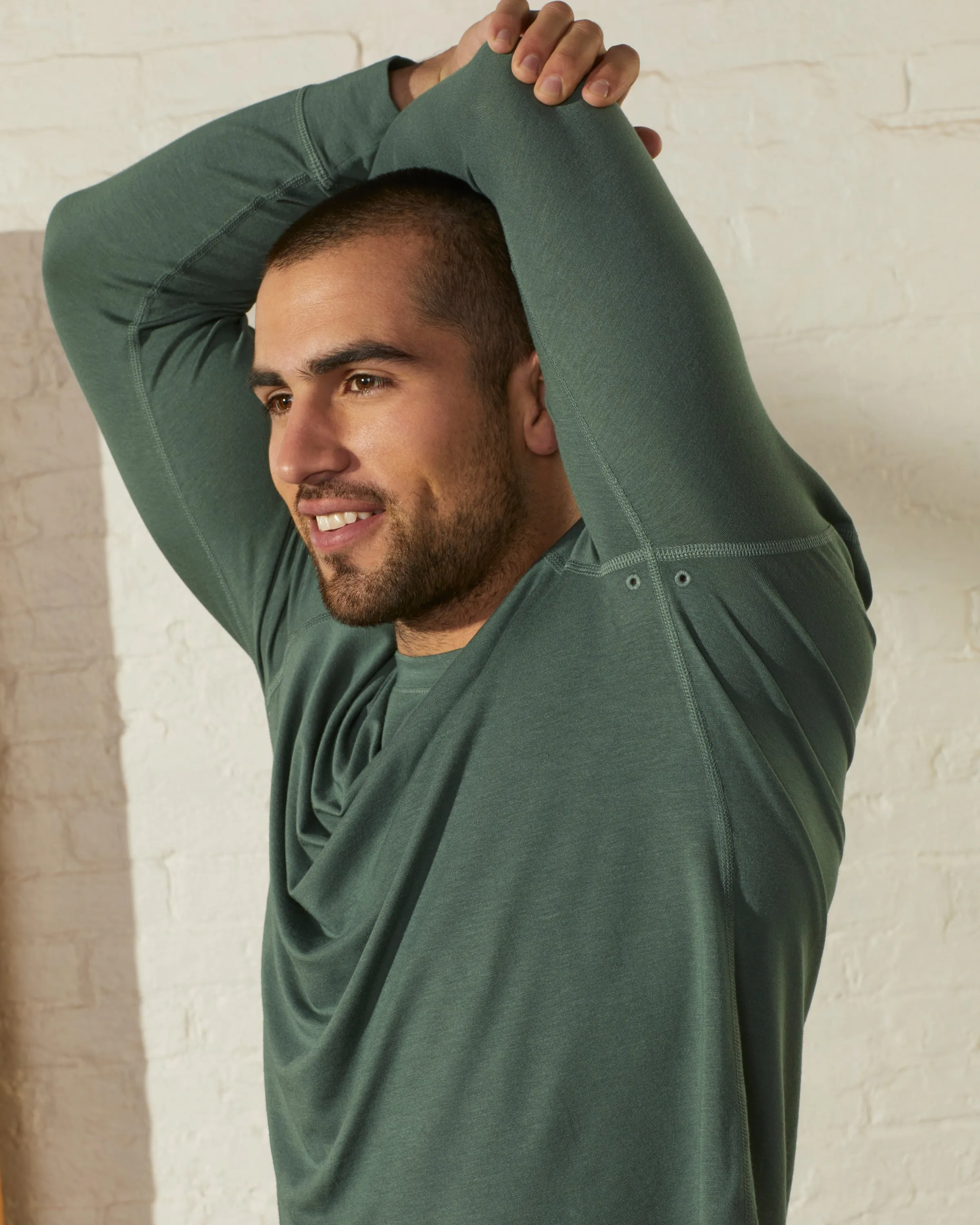 Adventure Wicking Long-Sleeve Tee sold by UpWest product image thumbnail 5