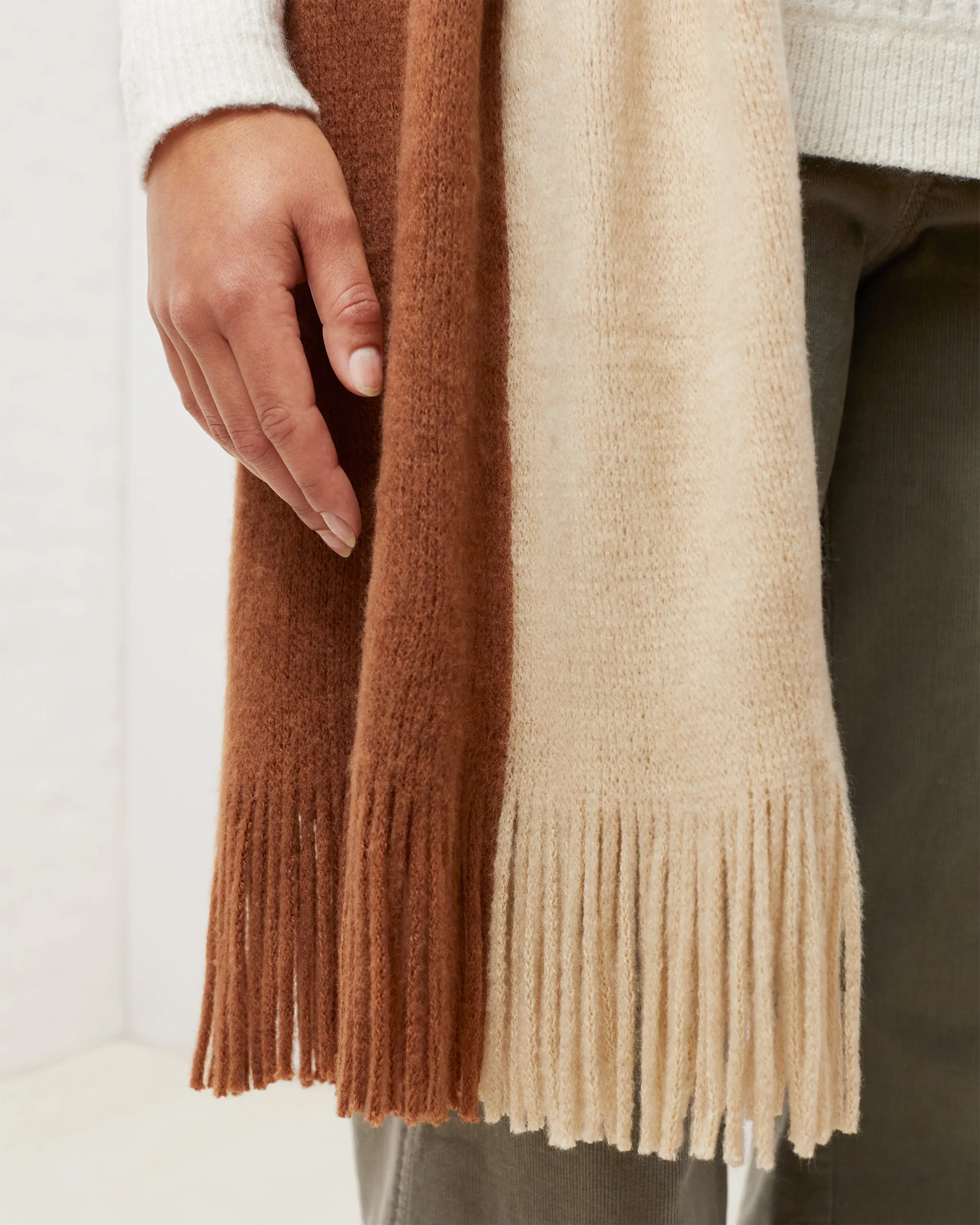 Colorblock Scarf sold by UpWest product image thumbnail 4