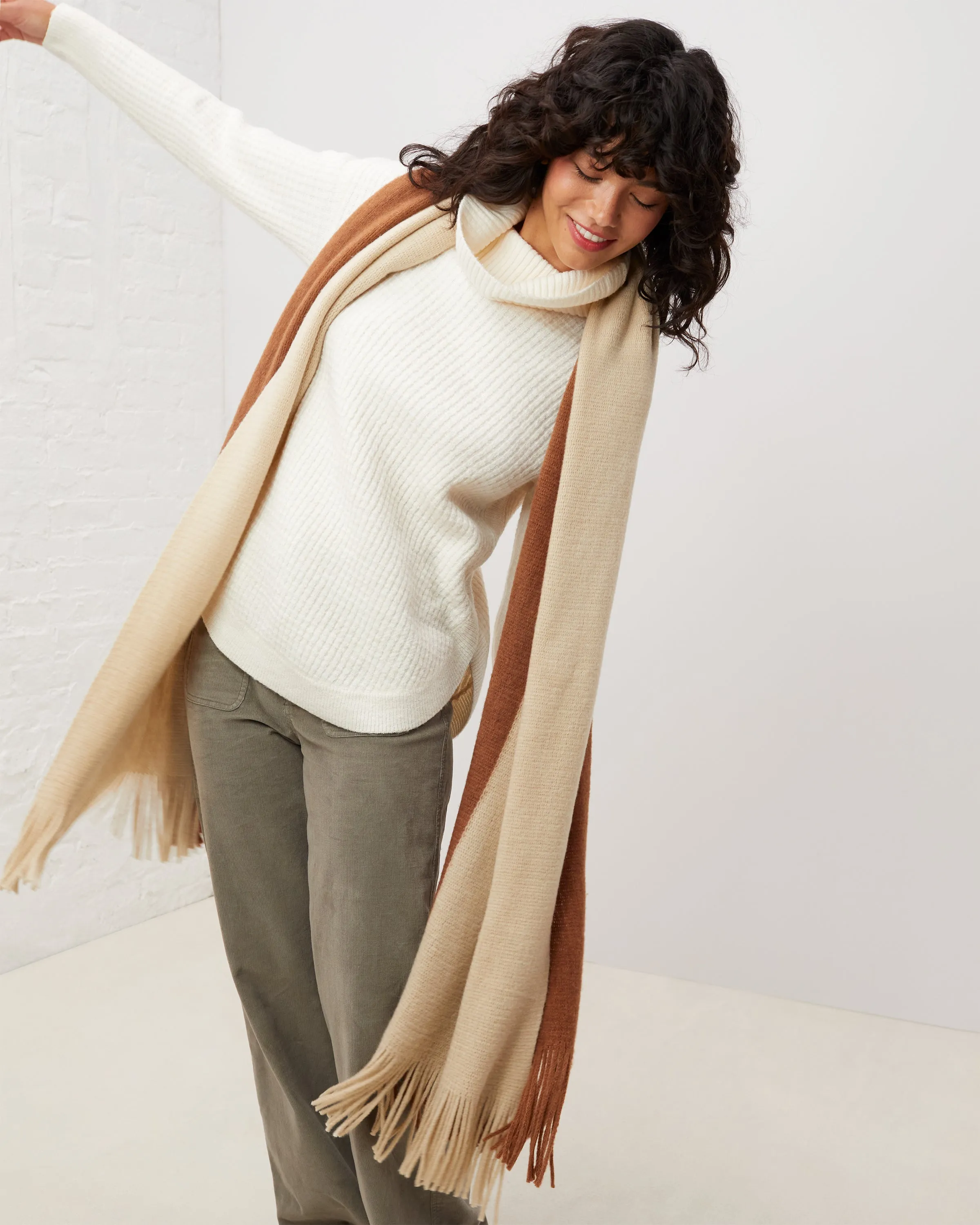 Colorblock Scarf sold by UpWest product image thumbnail 2