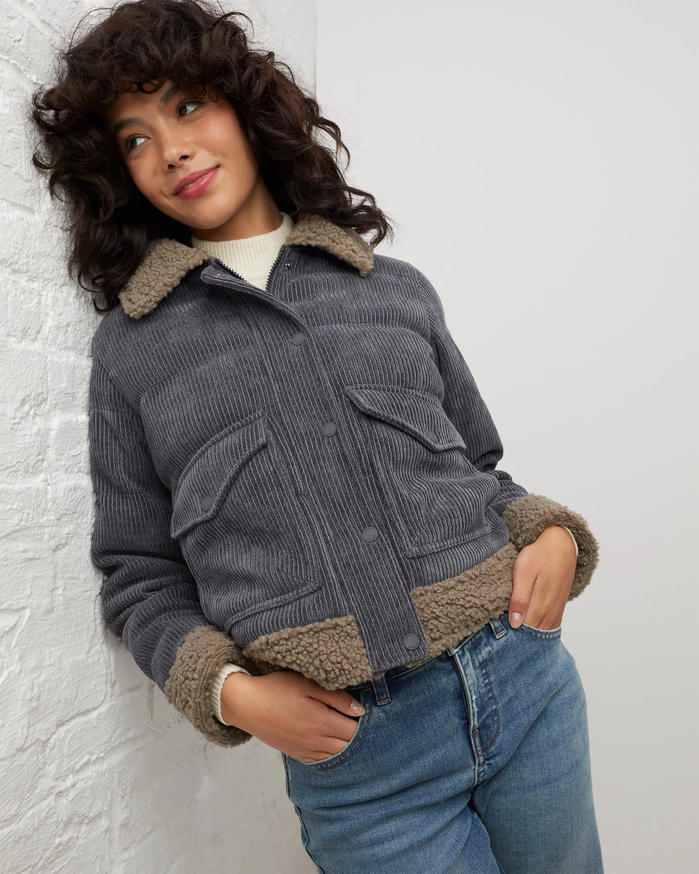 Corduroy Bomber sold by UpWest product image thumbnail 4
