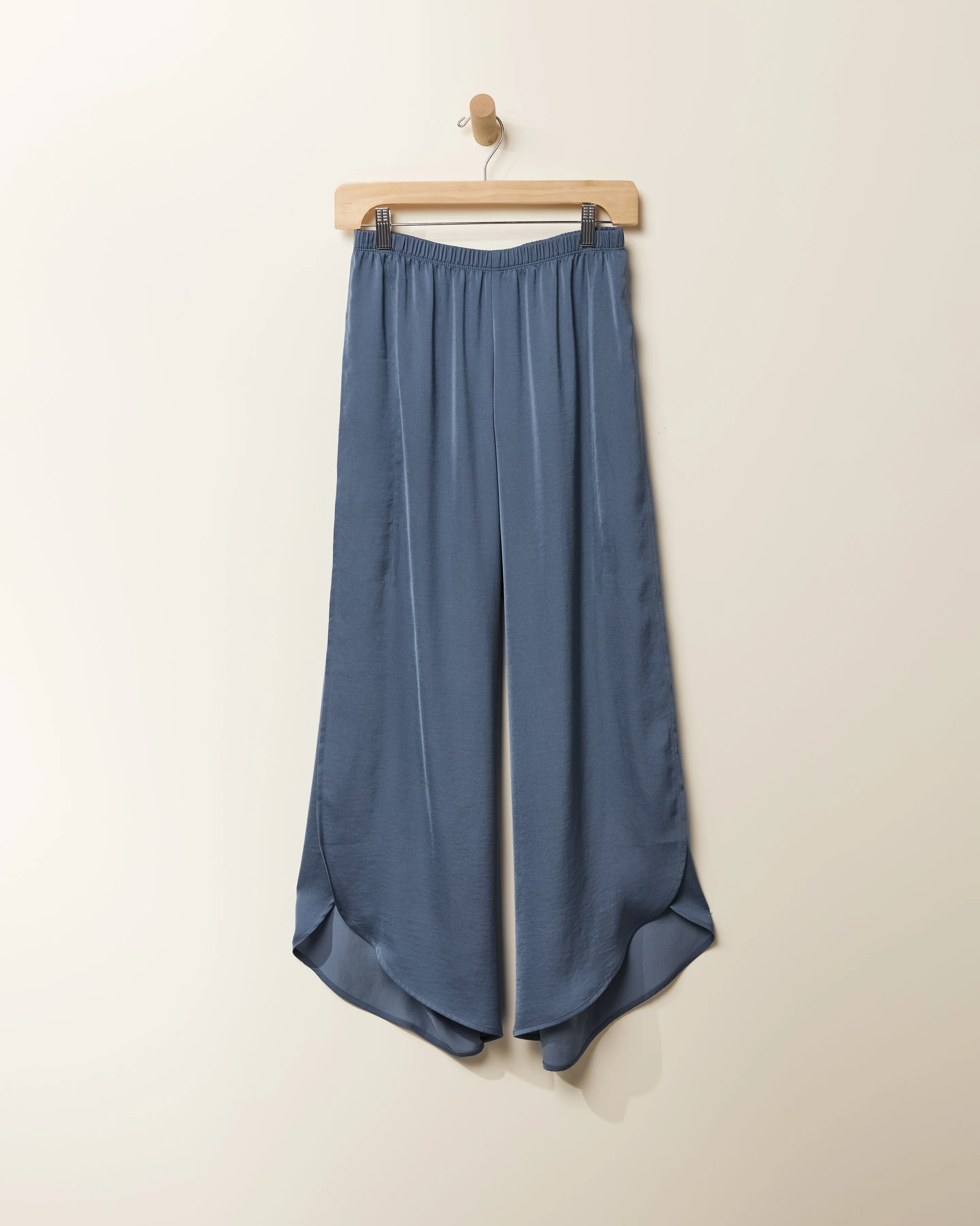 Tulip Hem Washable Satin Sleep Pant sold by UpWest product image thumbnail 2