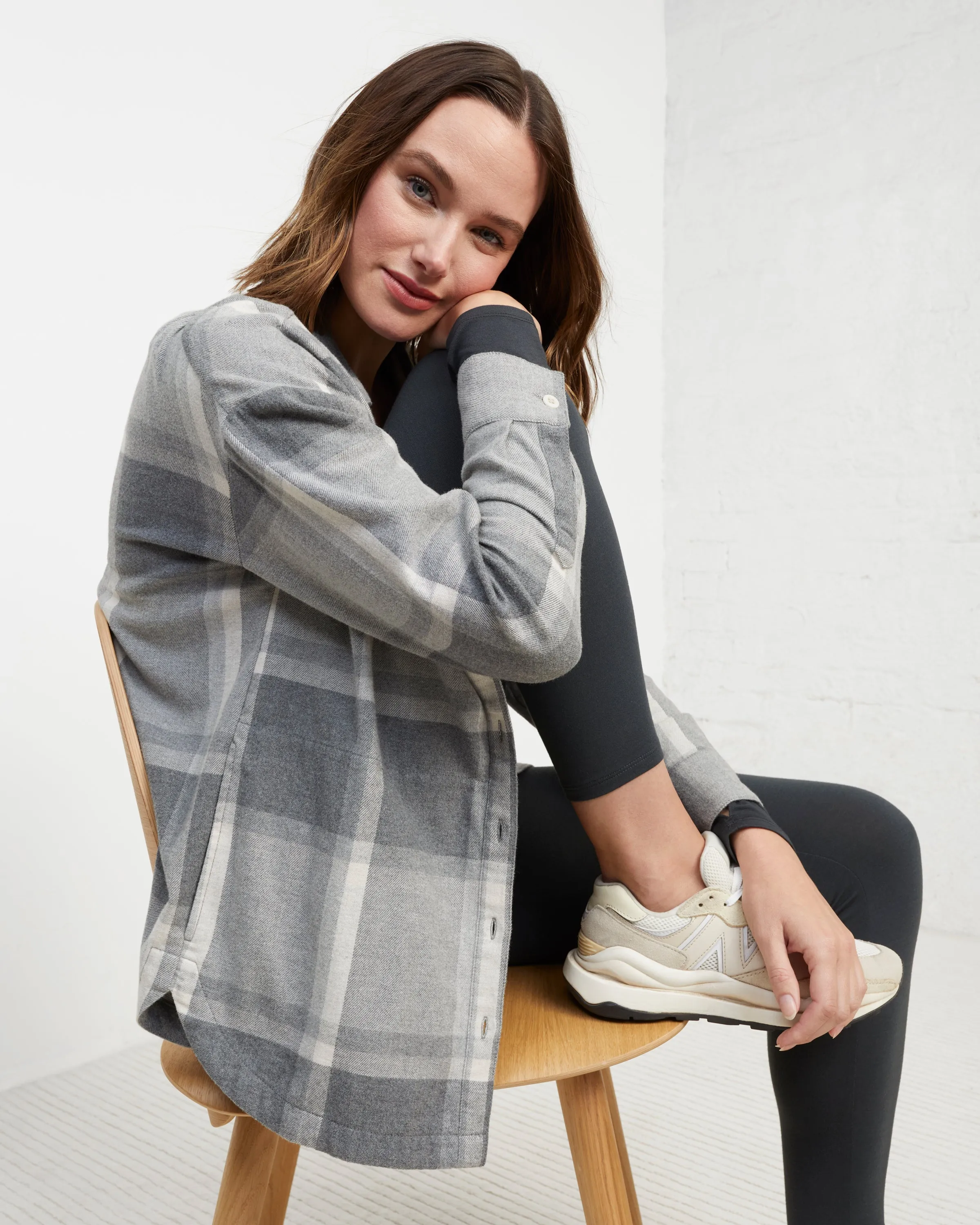 Boyfriend Brushed Flannel sold by UpWest product image thumbnail 5