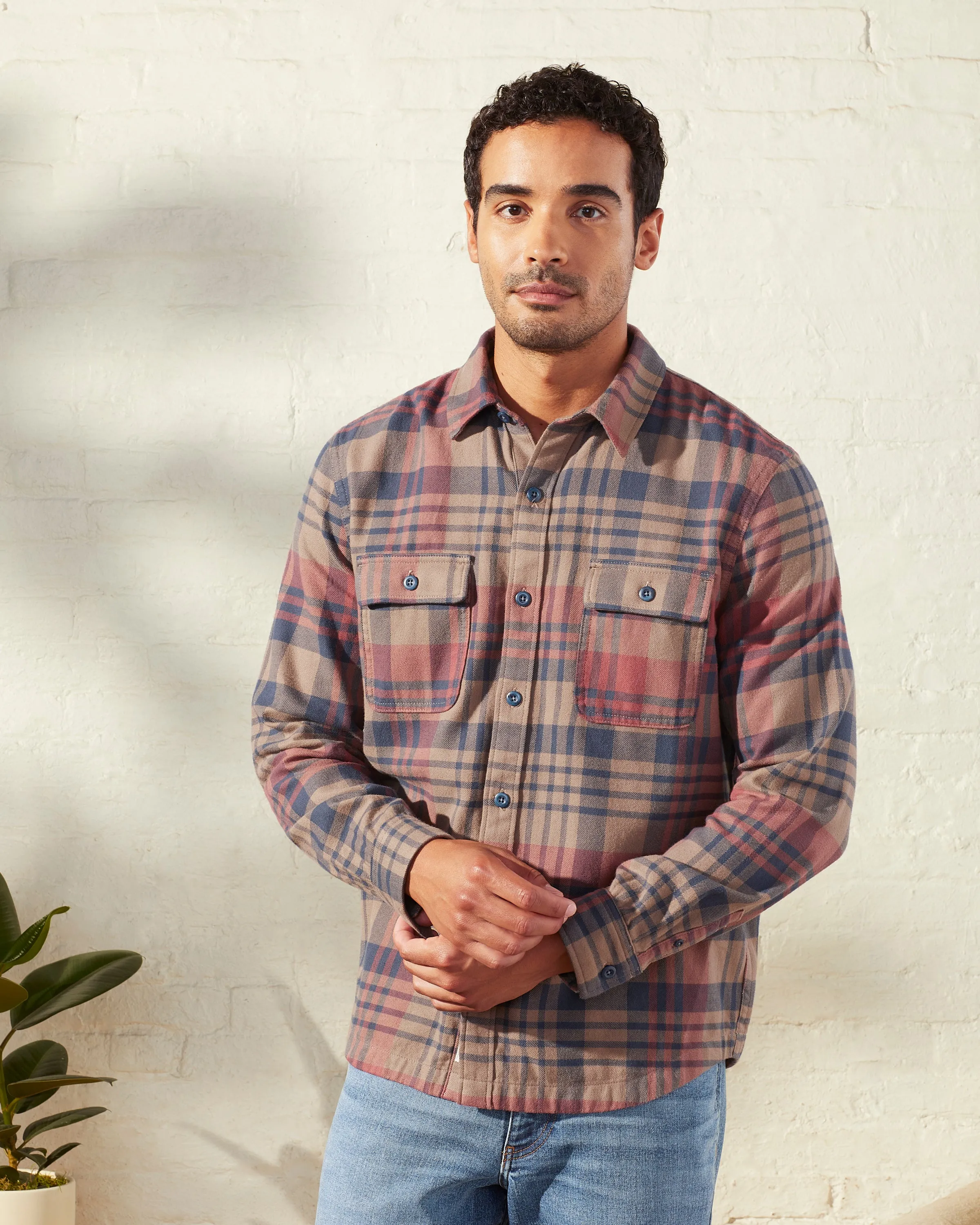 Brushed Flannel Shirt sold by UpWest product image thumbnail 4