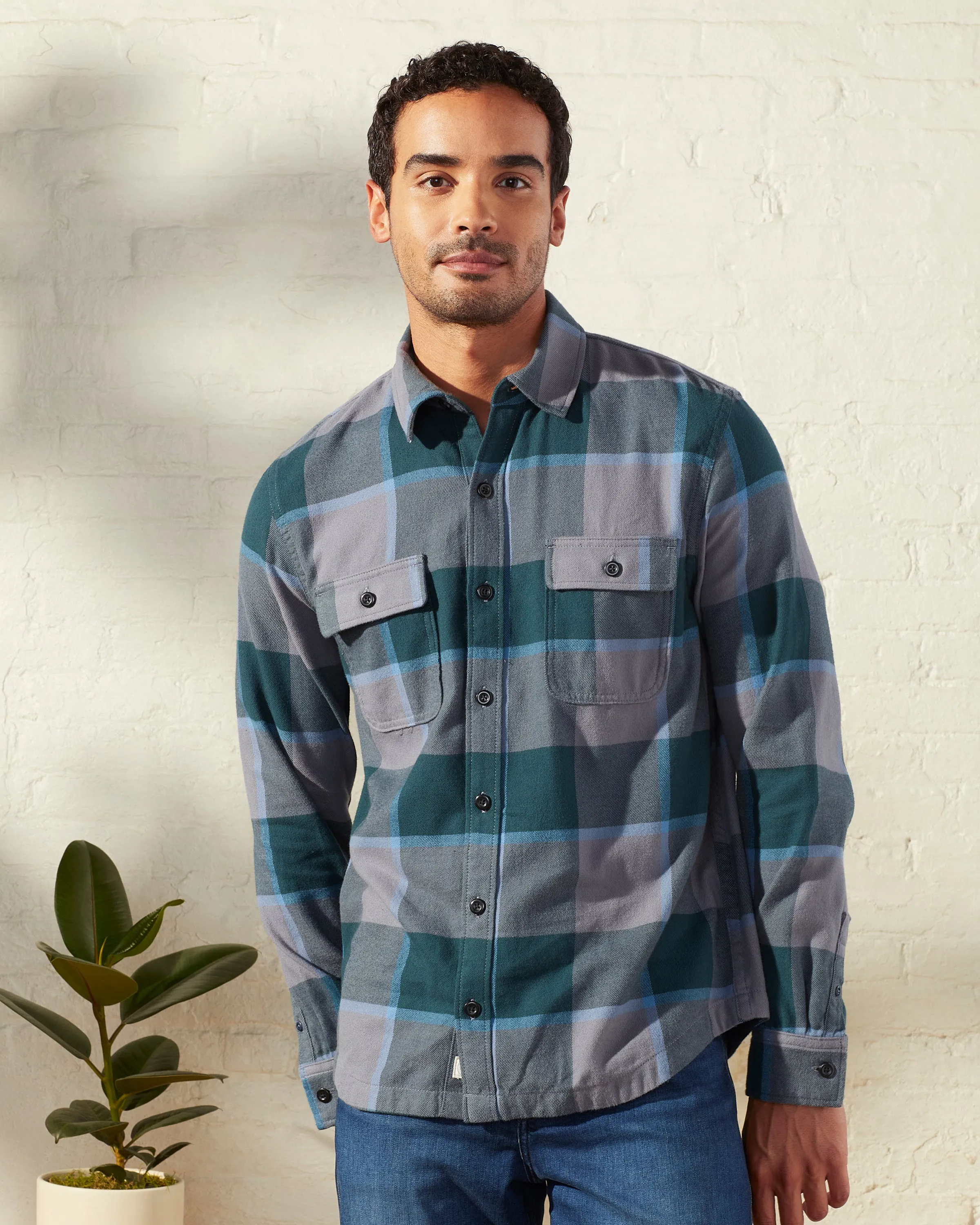Brushed Flannel Shirt sold by UpWest