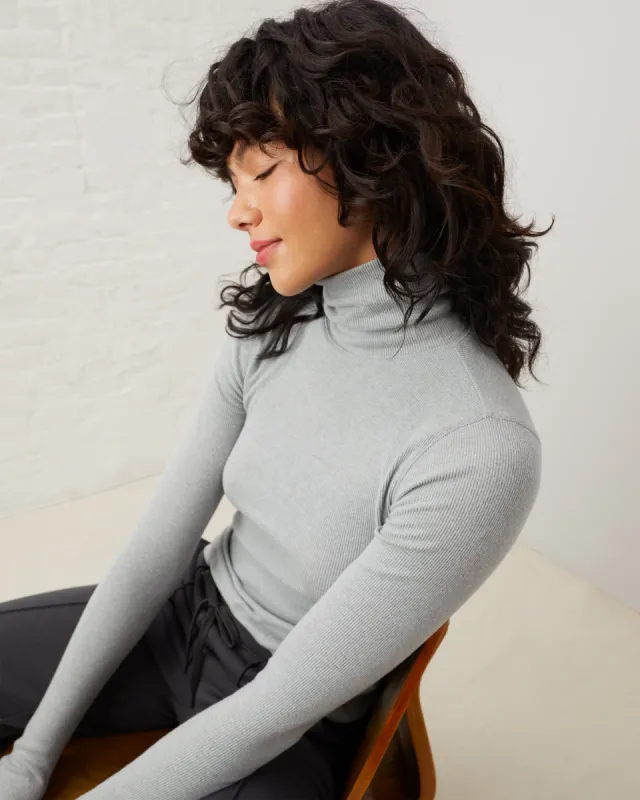 Cozy Rib Turtleneck sold by UpWest
