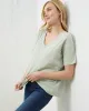 Anytime Oversized V-Neck Tee sold by UpWest