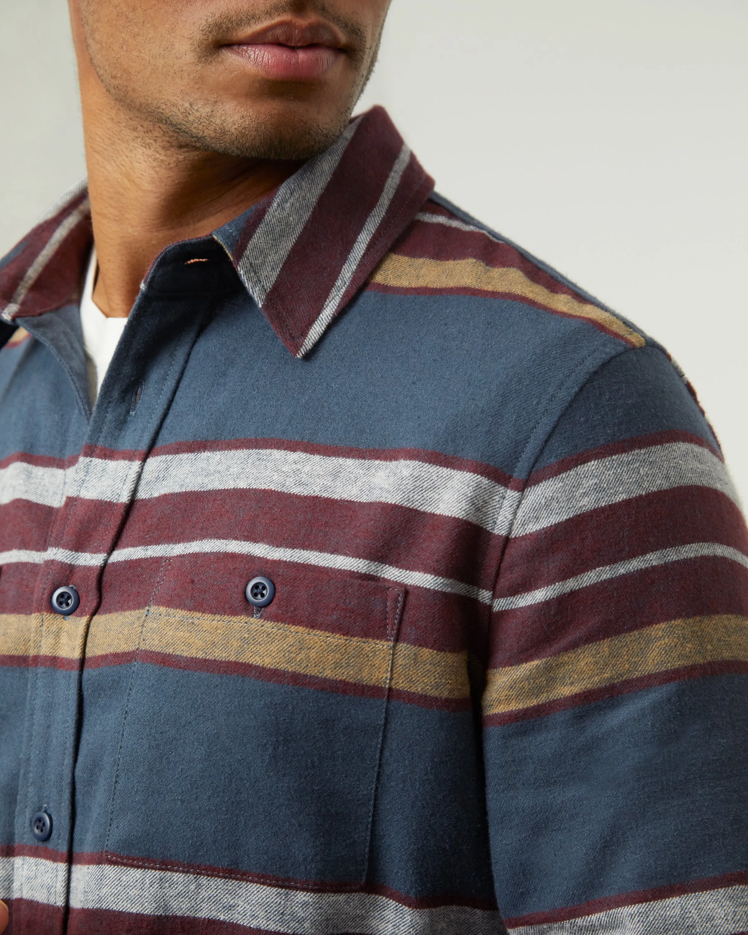 EcoHemp Flannel Button-Down sold by UpWest product image thumbnail 4