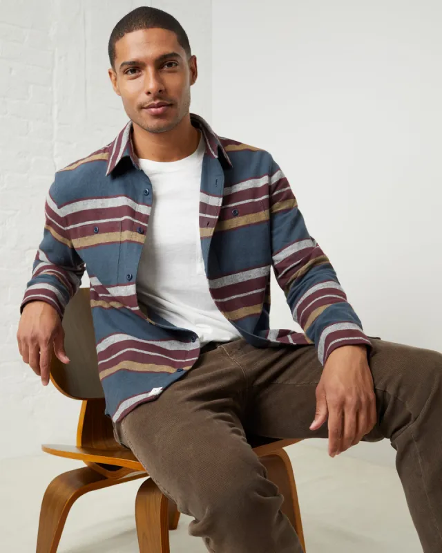 EcoHemp Flannel Button-Down sold by UpWest