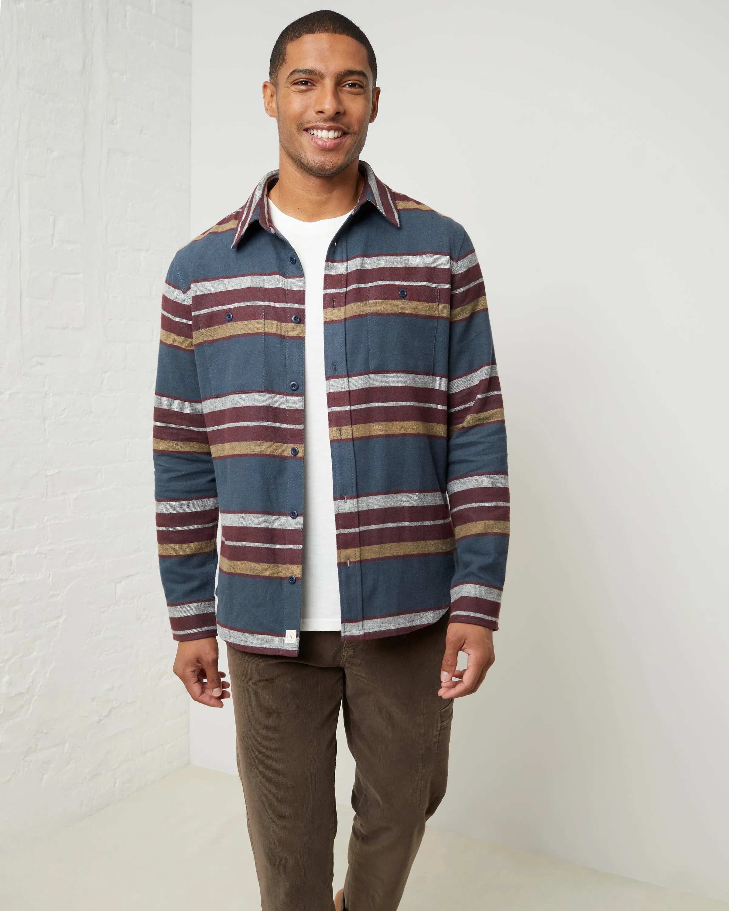 EcoHemp Flannel Button-Down sold by UpWest product image thumbnail 2