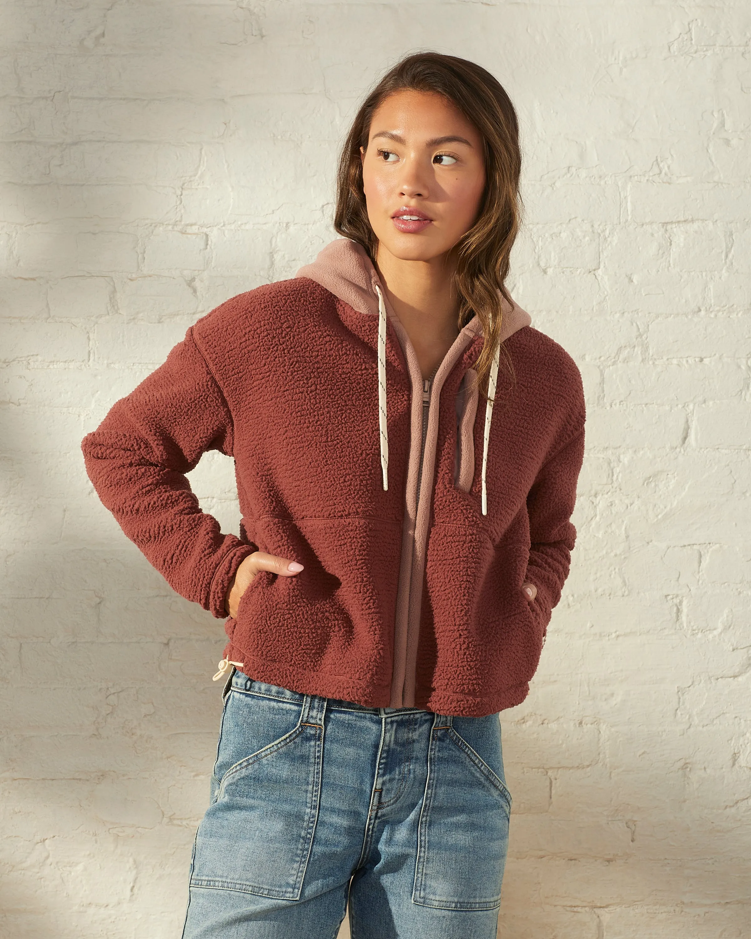 Cozy Sherpa Full Zip sold by UpWest product image thumbnail 2