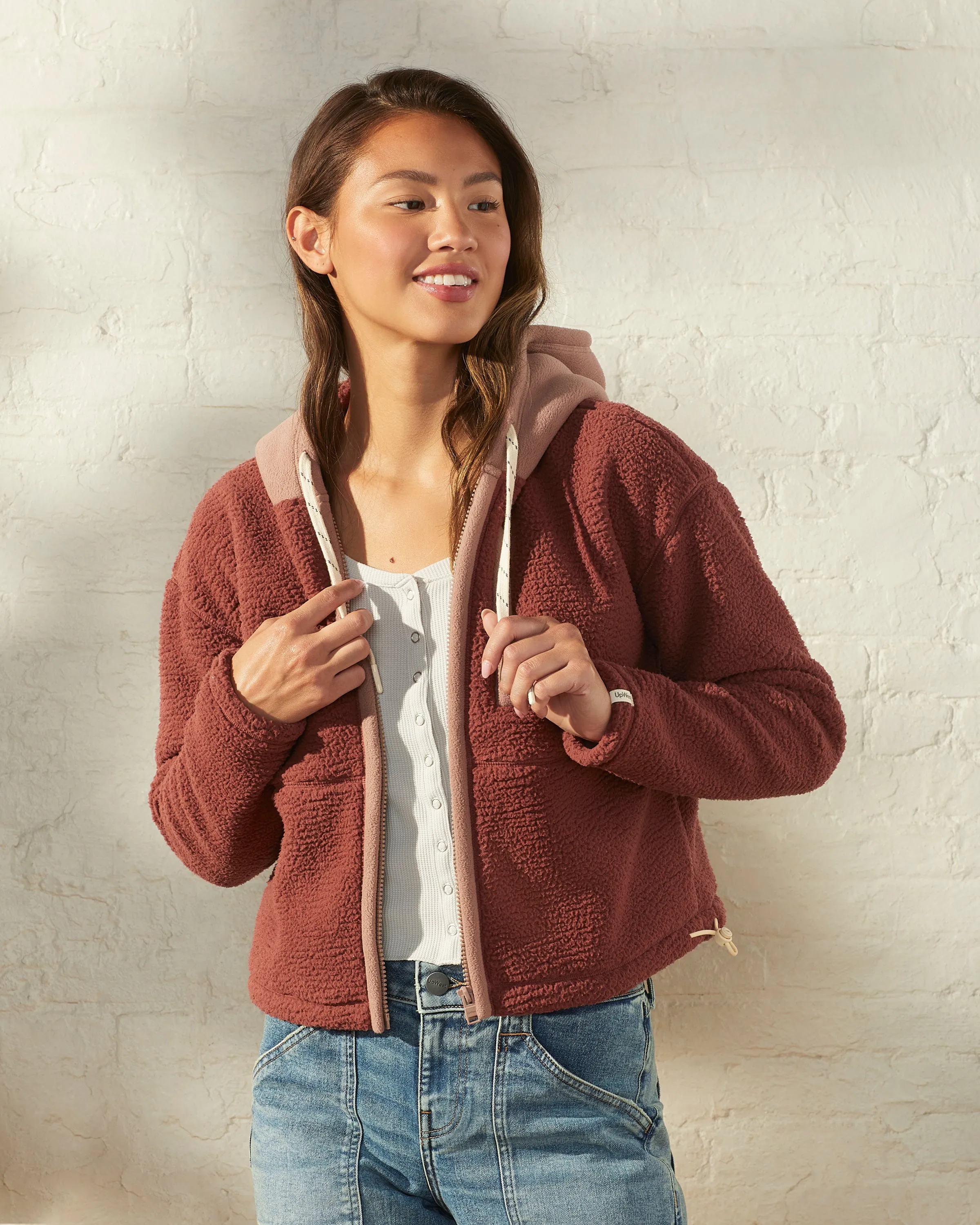 Cozy Sherpa Full Zip sold by UpWest