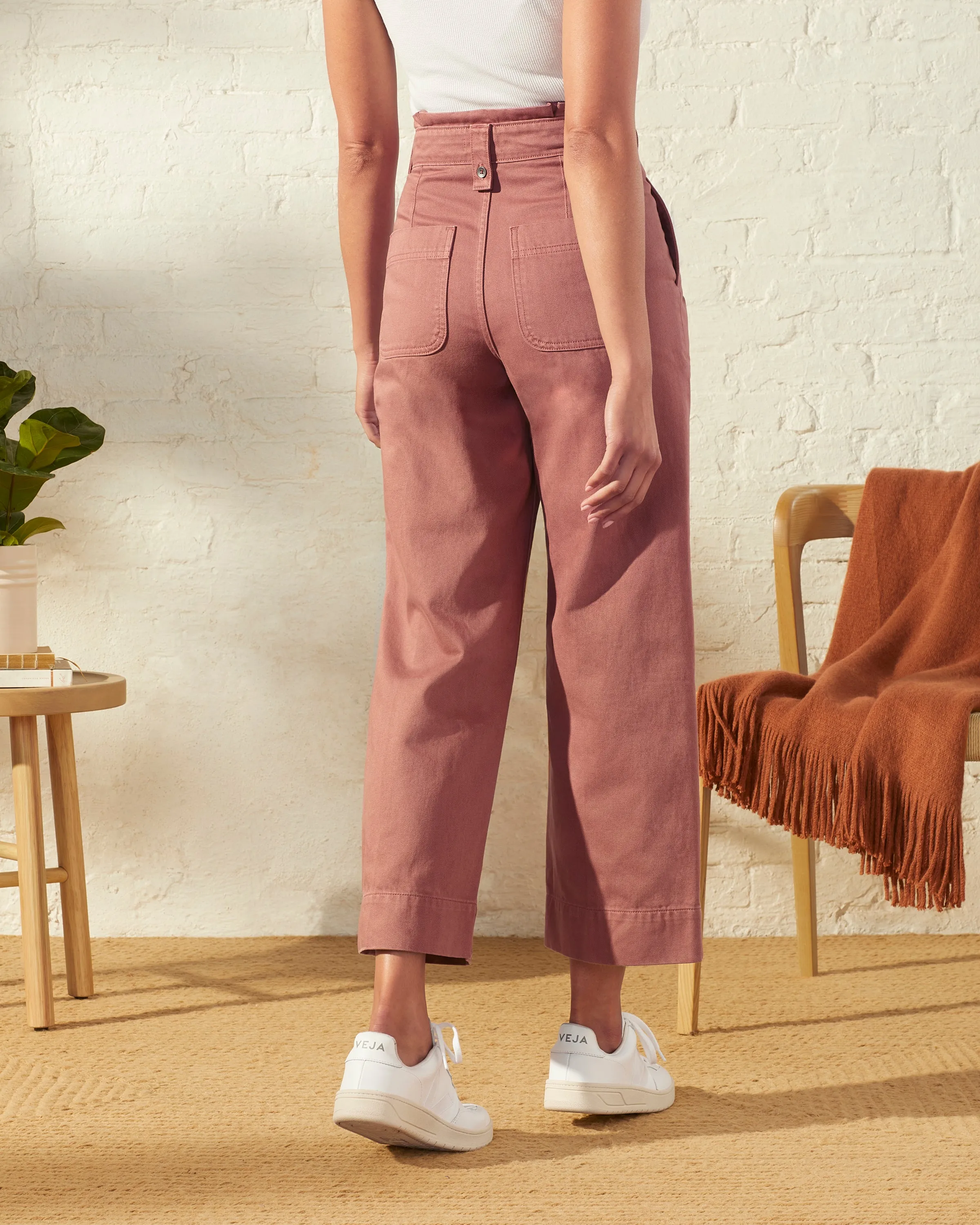 Pleated Wide-Leg Trouser sold by UpWest product image thumbnail 5