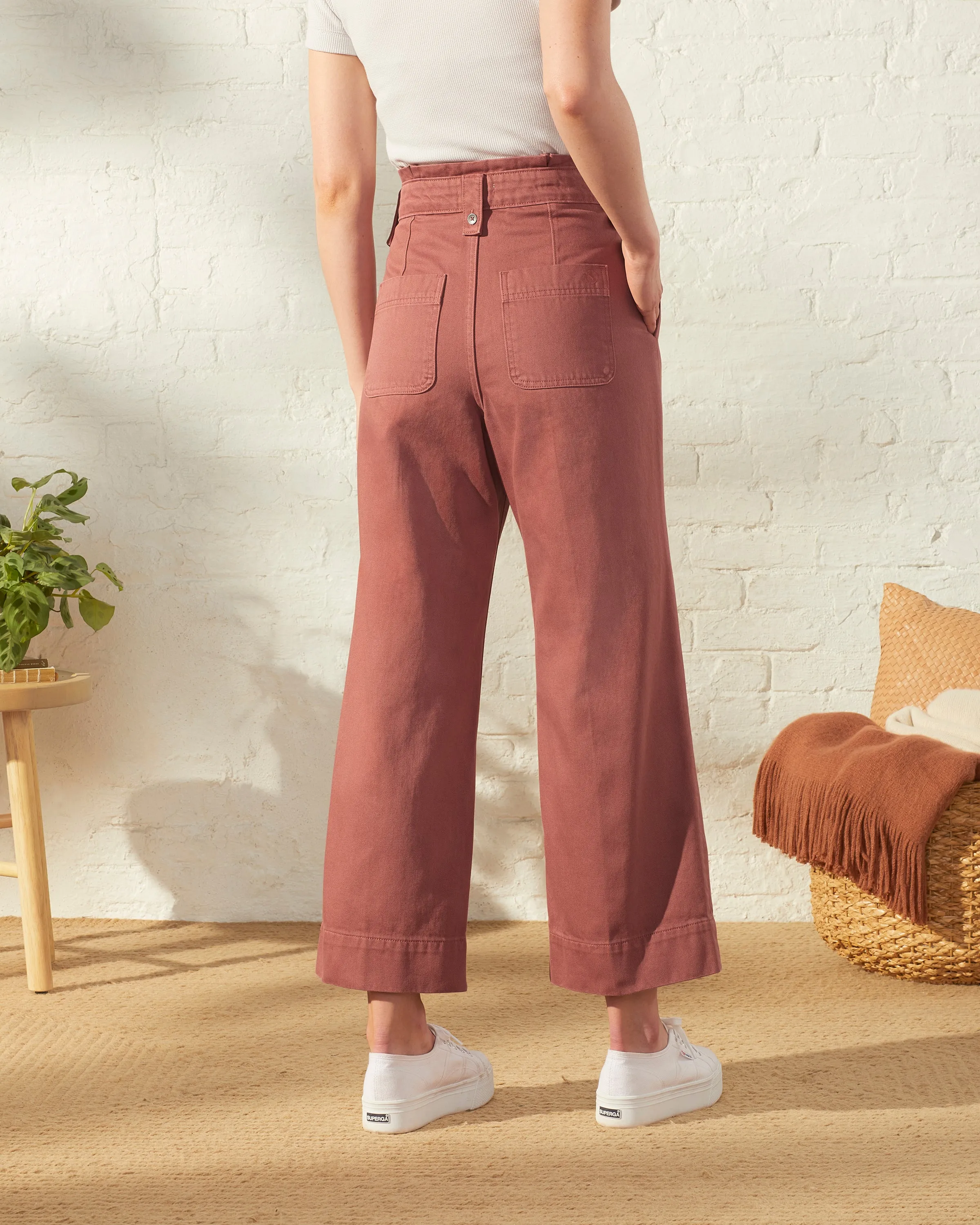 Pleated Wide-Leg Trouser sold by UpWest product image thumbnail 2