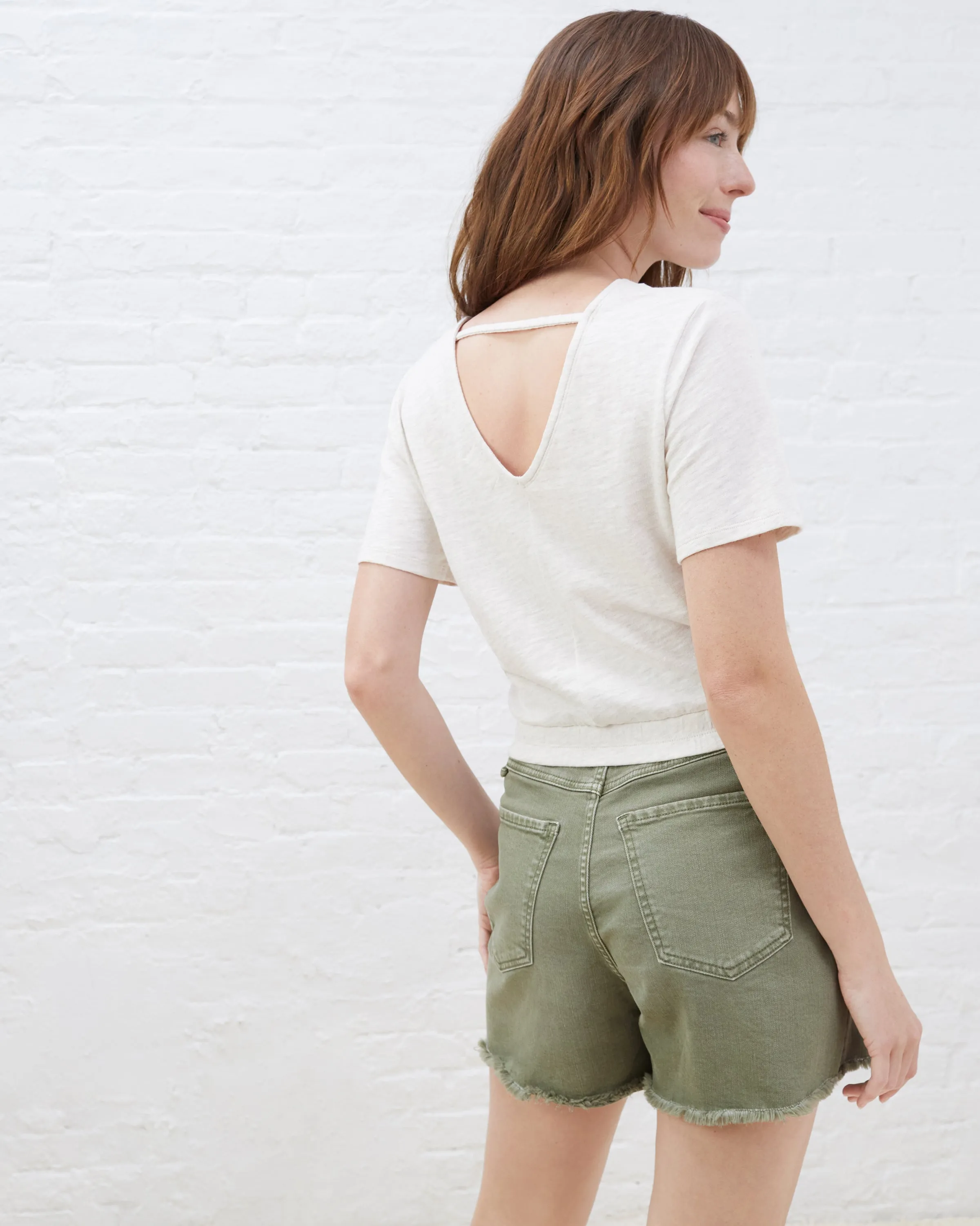 Open-Back Wrap Tee sold by UpWest product image thumbnail 2