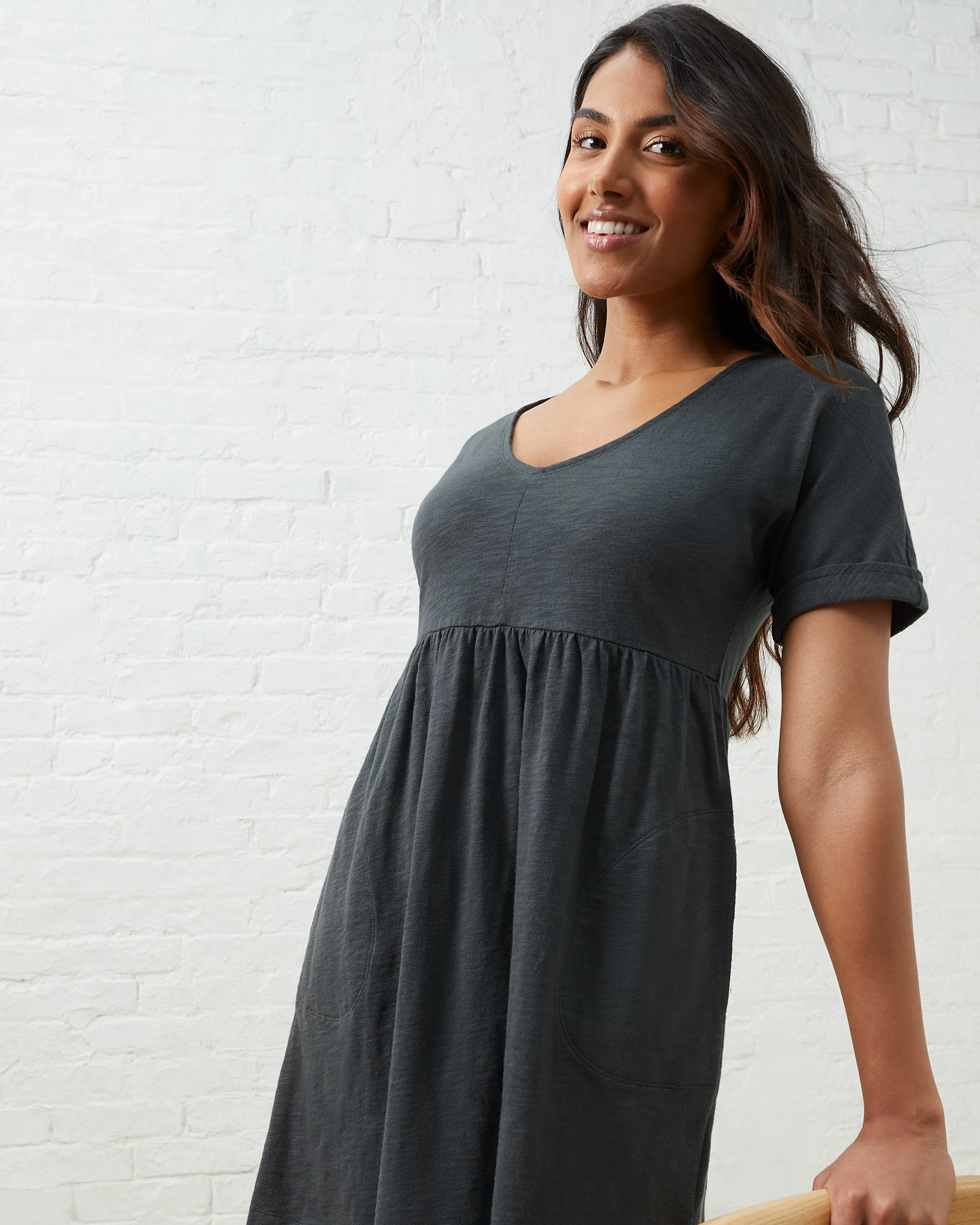 Perfect V-Neck Dress sold by UpWest product image thumbnail 2