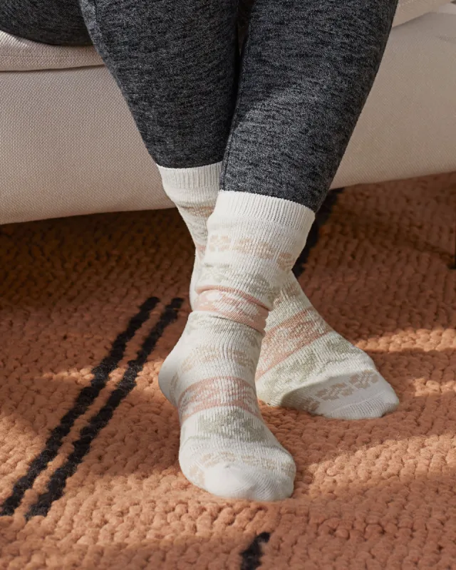 Cozy Fairisle Sock sold by UpWest