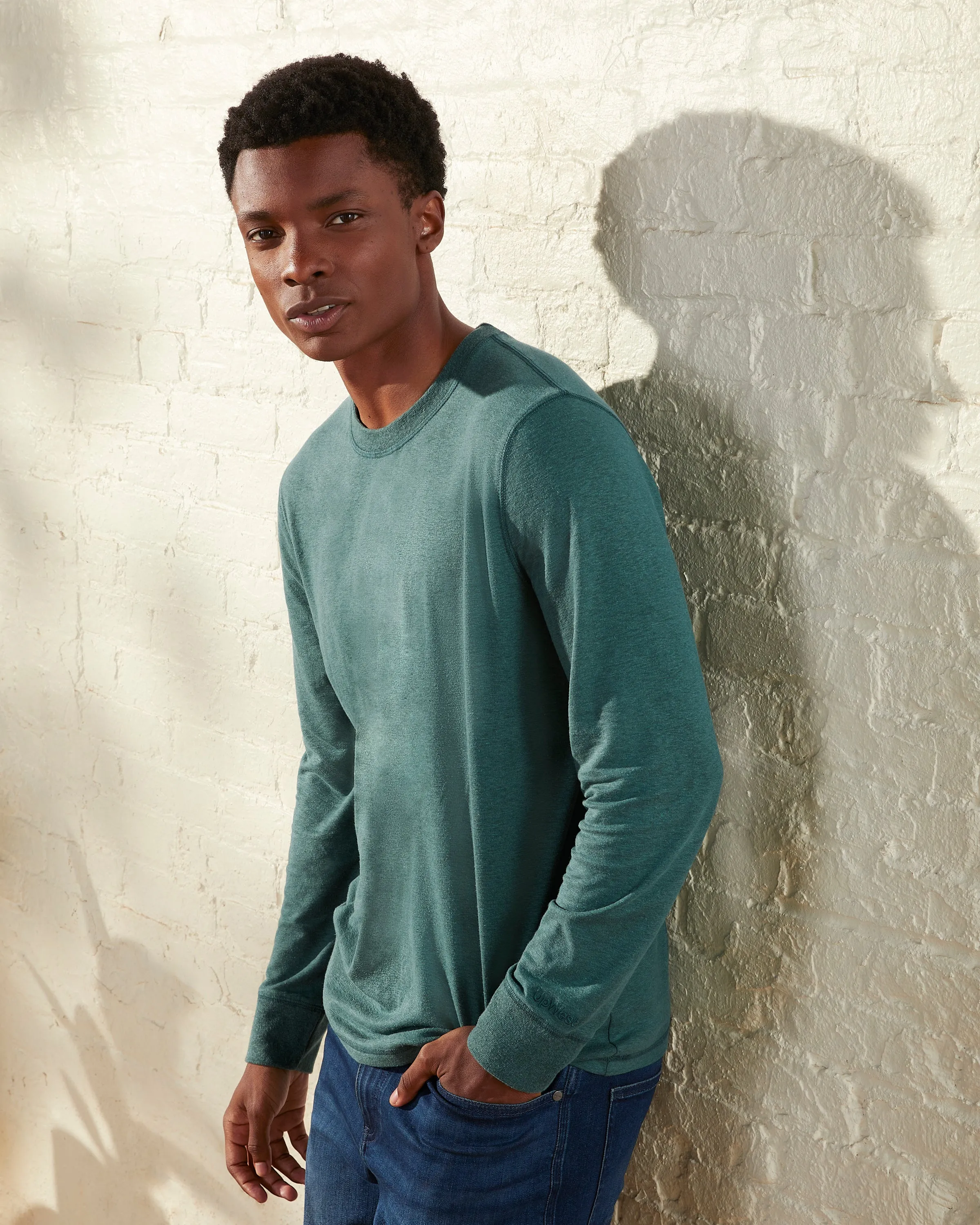 Hemp Jersey Long-Sleeve Tee sold by UpWest product image thumbnail 2