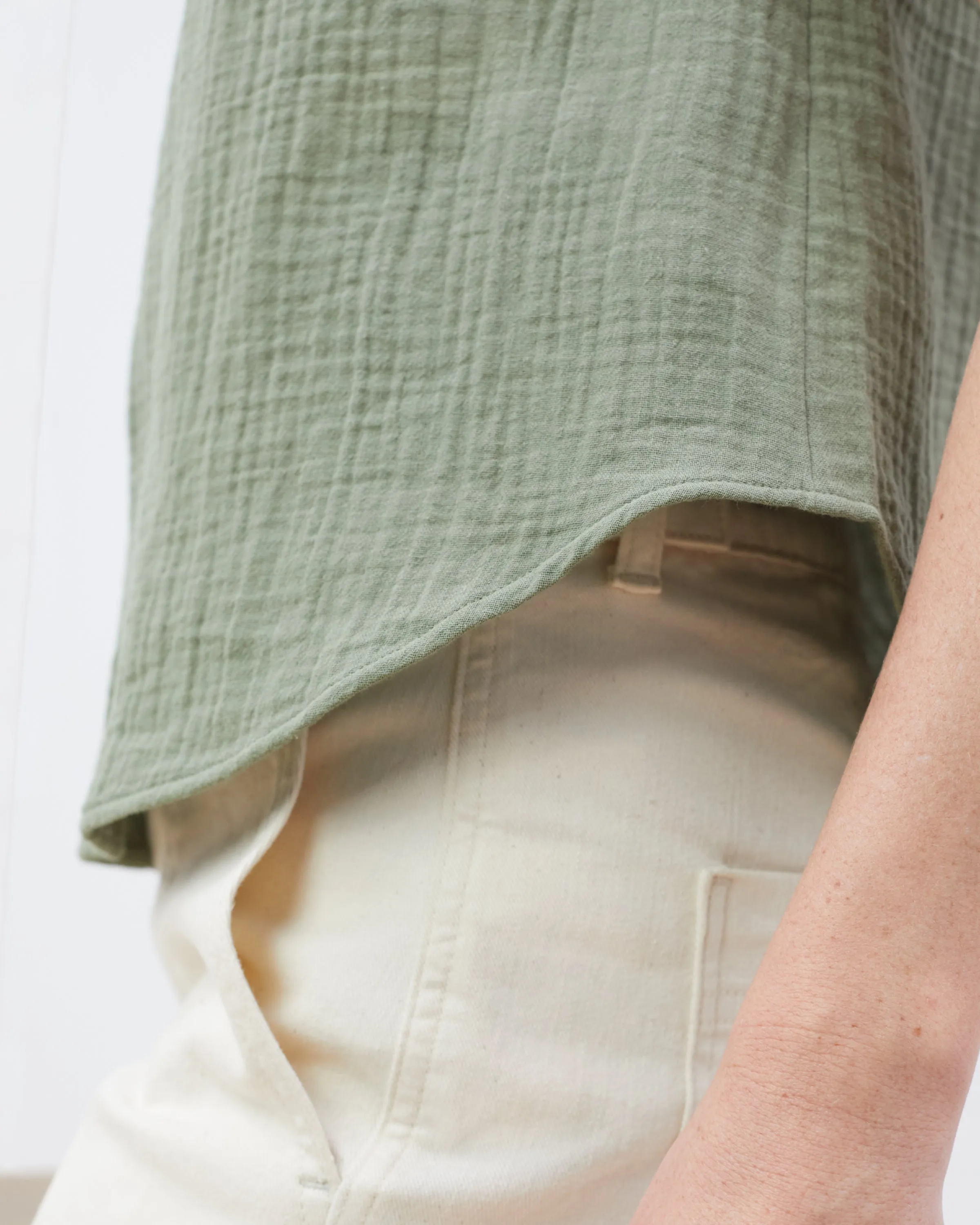 Flutter Sleeve V-Neck Top sold by UpWest product image thumbnail 3