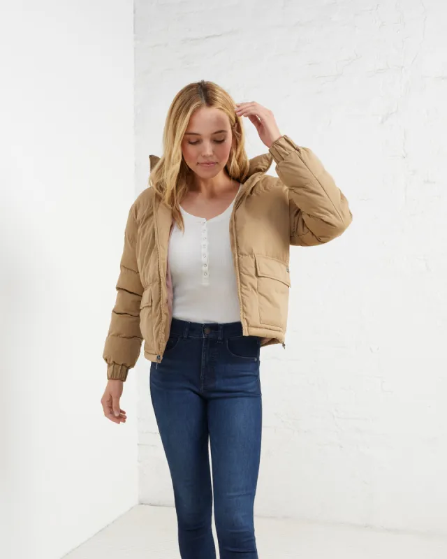 Adventure Puffer Coat sold by UpWest