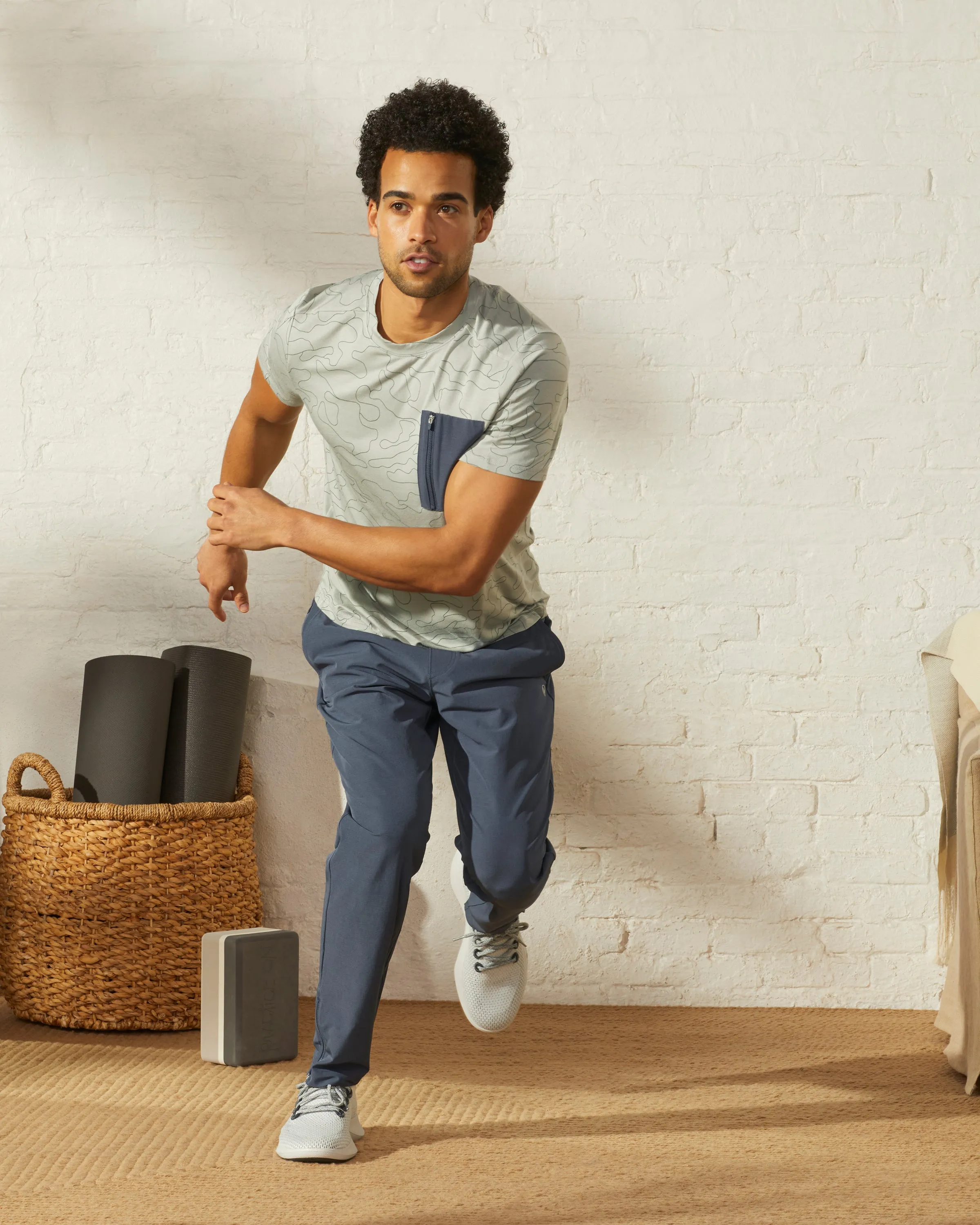 GO UpWest Wicking Colorblock Tee sold by UpWest product image thumbnail 5