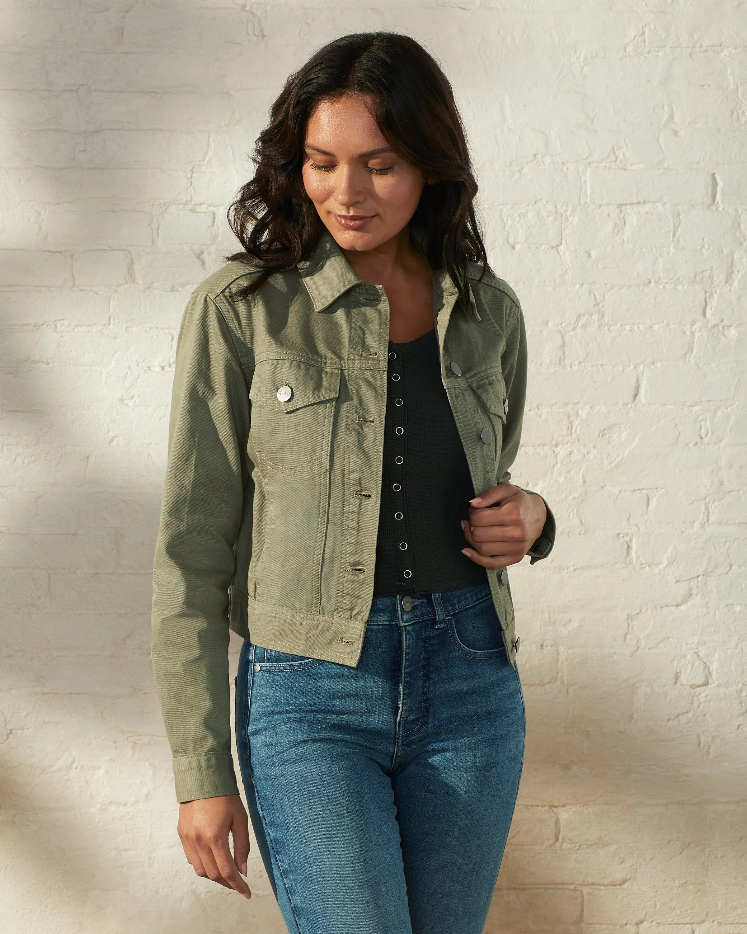Cropped Trucker Jacket sold by UpWest