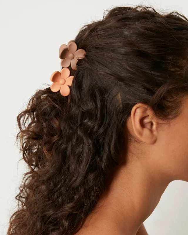Floral Hair Clip Set of 2 sold by UpWest