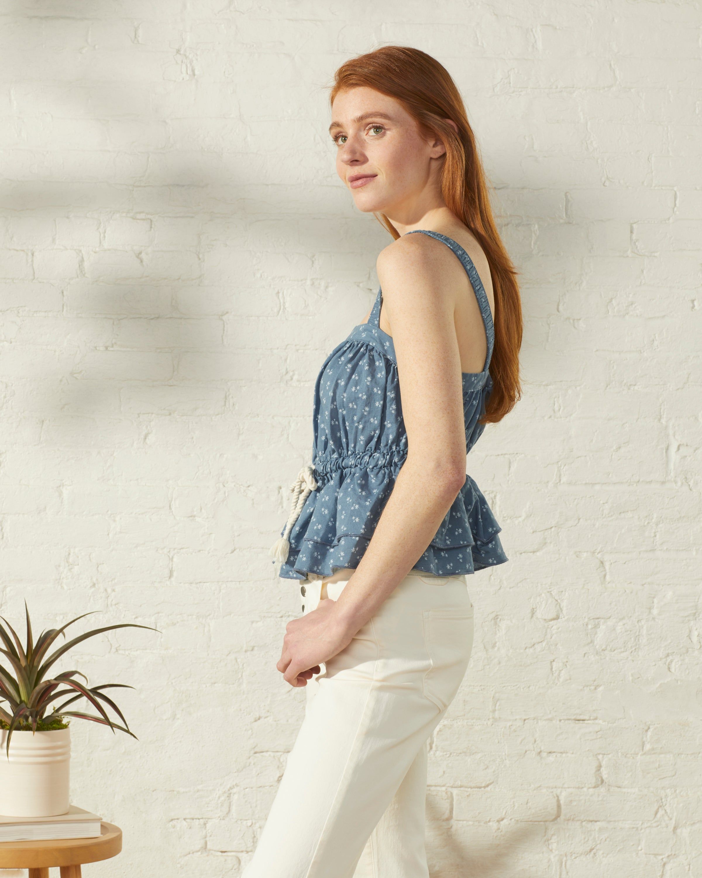 Cotton Linen Tank sold by UpWest product image thumbnail 5