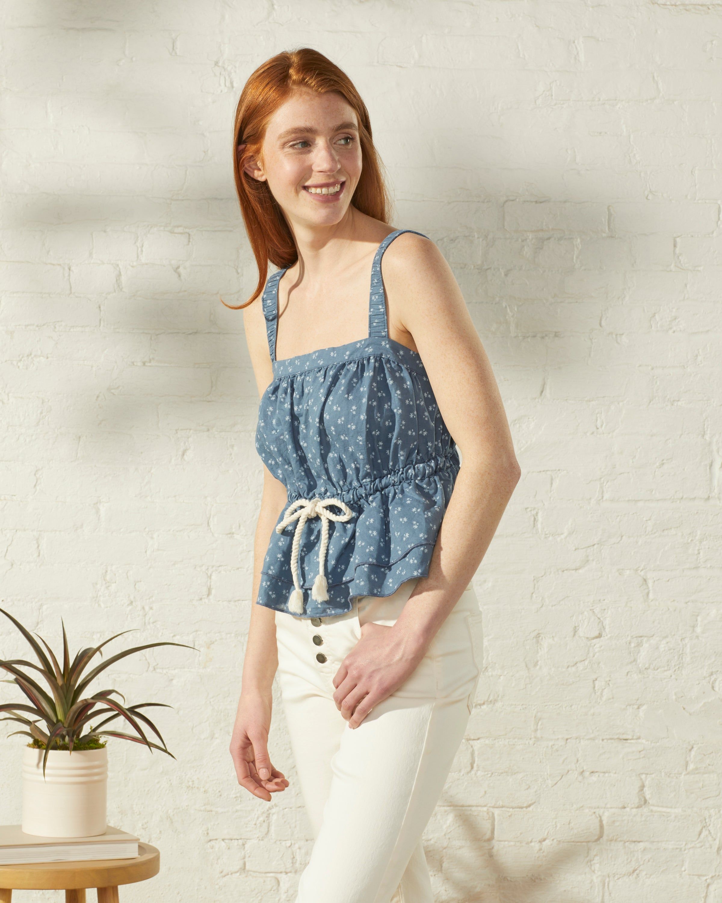 Cotton Linen Tank sold by UpWest product image thumbnail 4