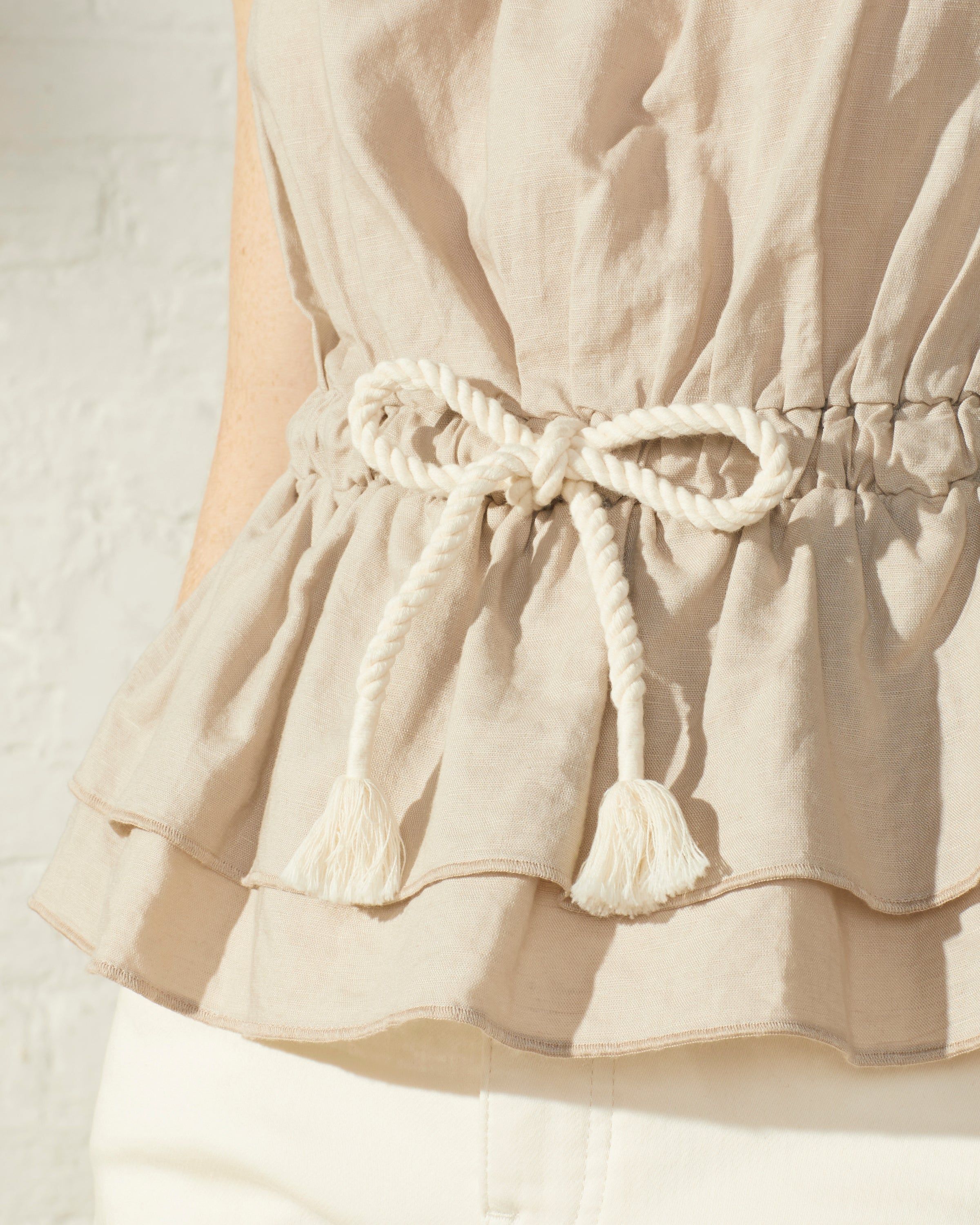 Cotton Linen Tank sold by UpWest product image thumbnail 3