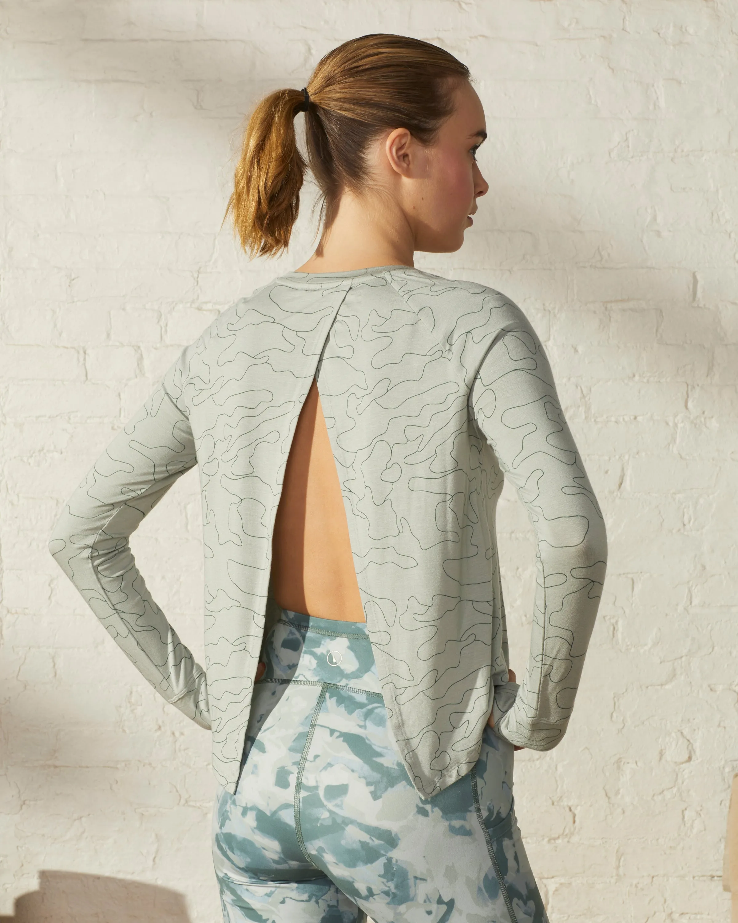 GO UpWest Wicking Open-Back Tee sold by UpWest product image thumbnail 2