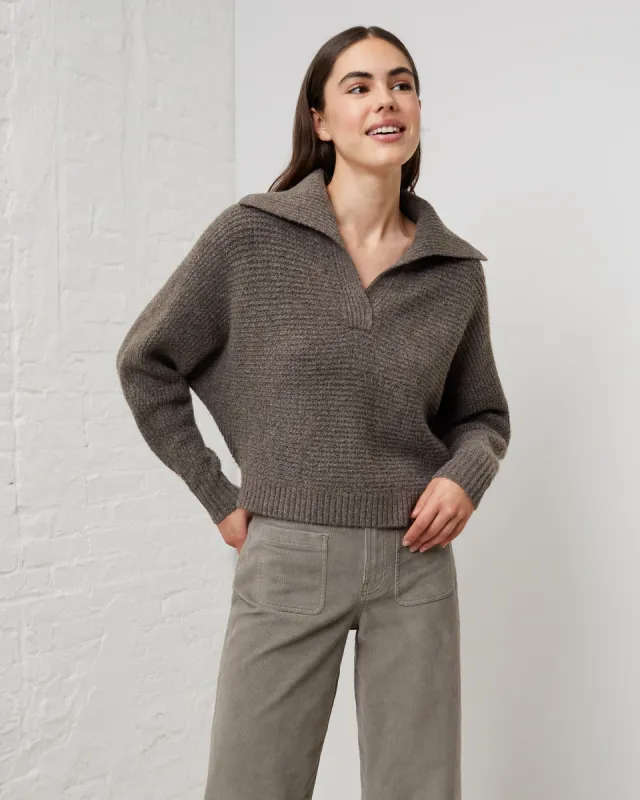 Comfy Polo Sweater sold by UpWest