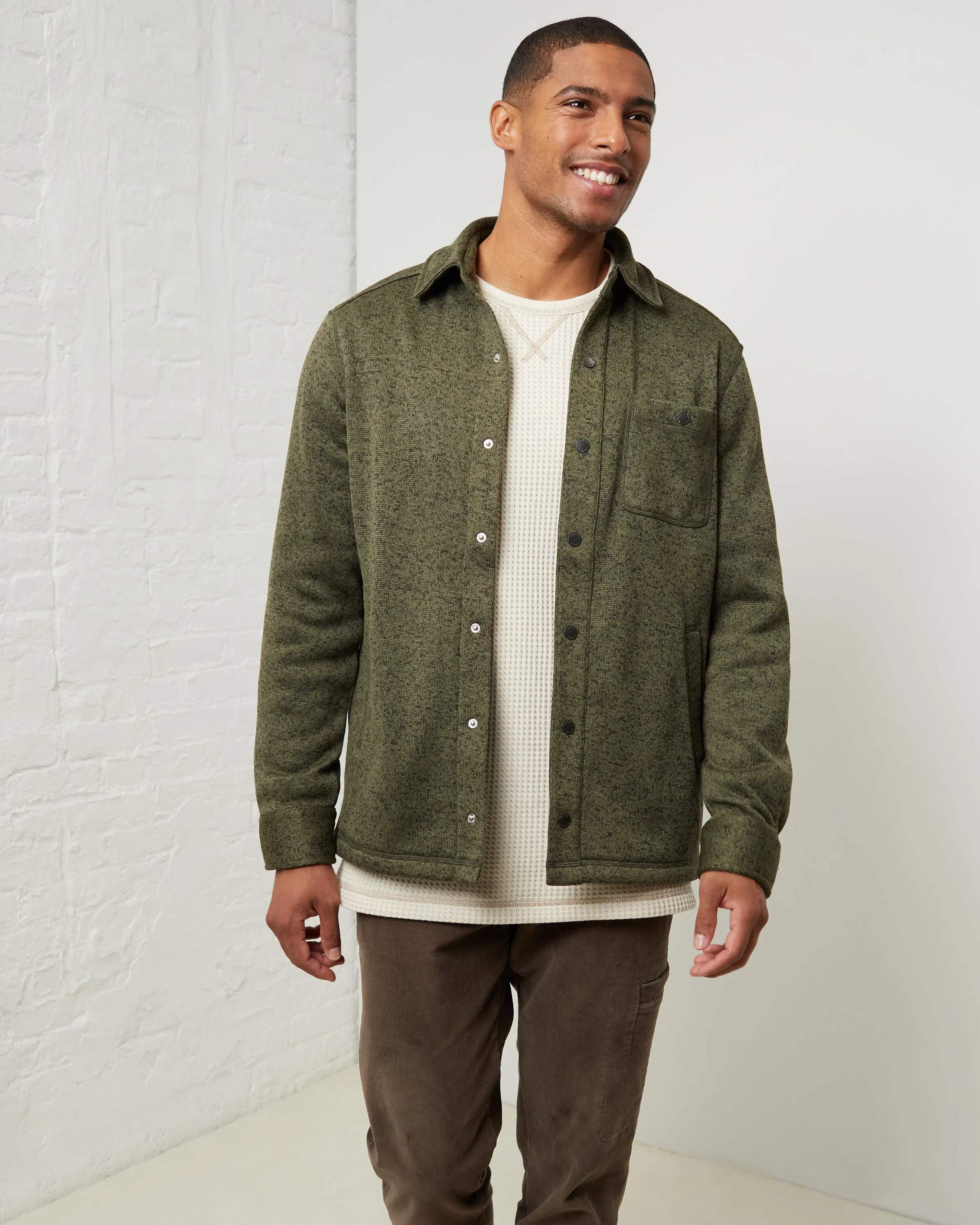 Easy Sweater Shacket sold by UpWest product image thumbnail 2