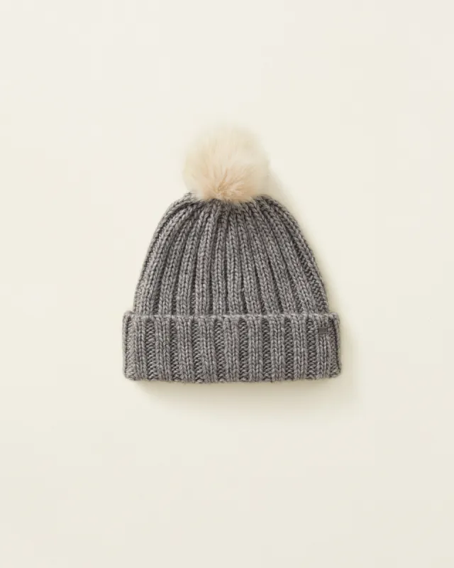 Rib Beanie with Pom sold by UpWest