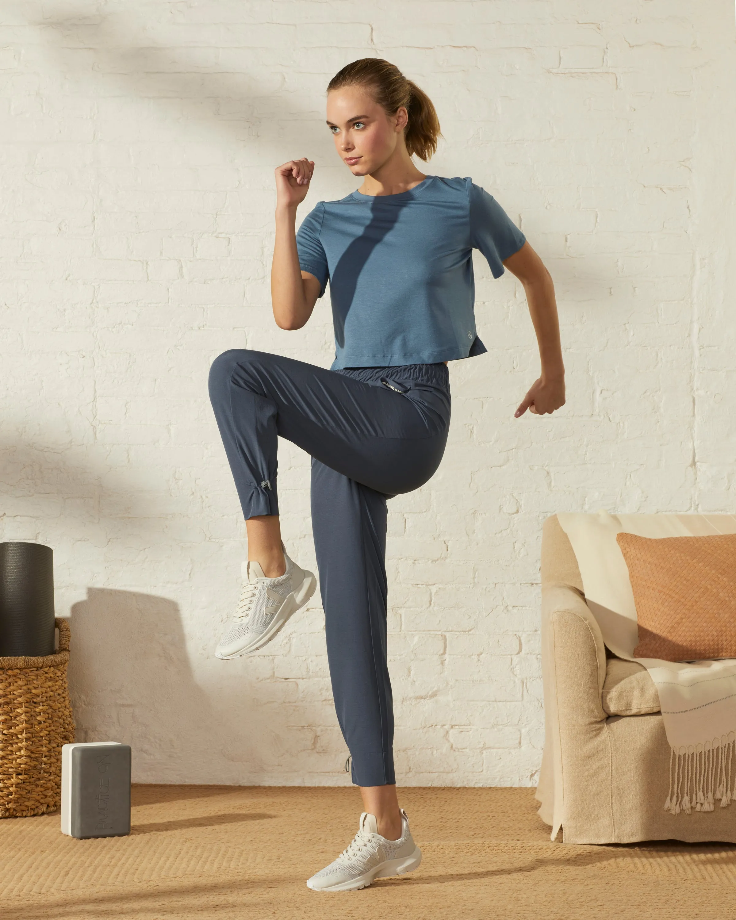 GO UpWest Wicking Cropped Tee sold by UpWest product image thumbnail 5