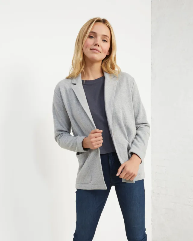 Hemp Fleece Sweatshirt Blazer sold by UpWest