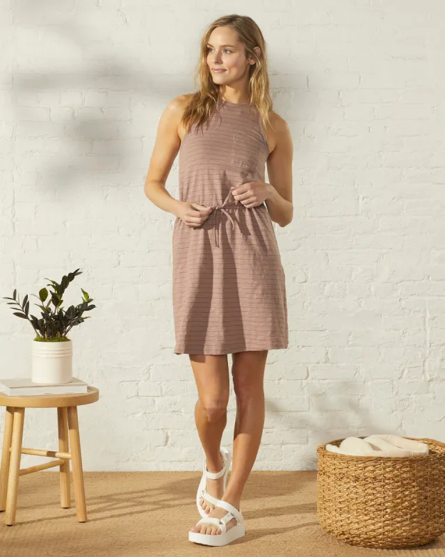 Tie-Waist Tank Dress sold by UpWest