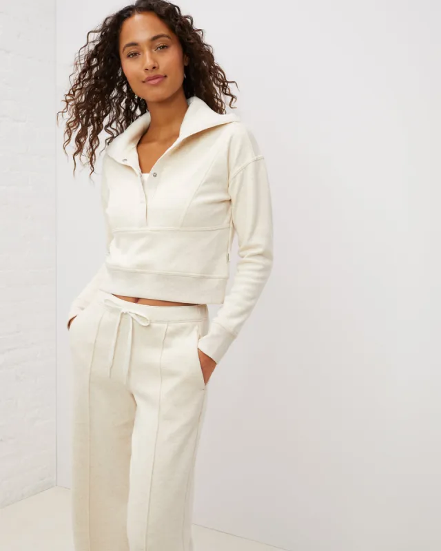 Fireside Fleece Half-Snap Sweatshirt sold by UpWest