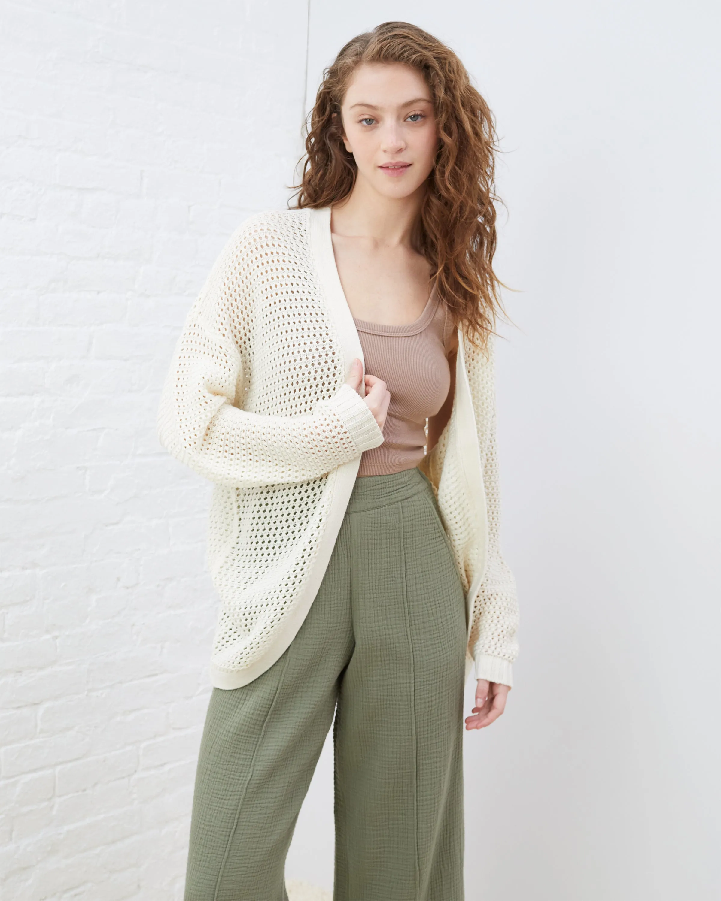 Beachy Open Stitch Cardigan sold by UpWest product image thumbnail 5