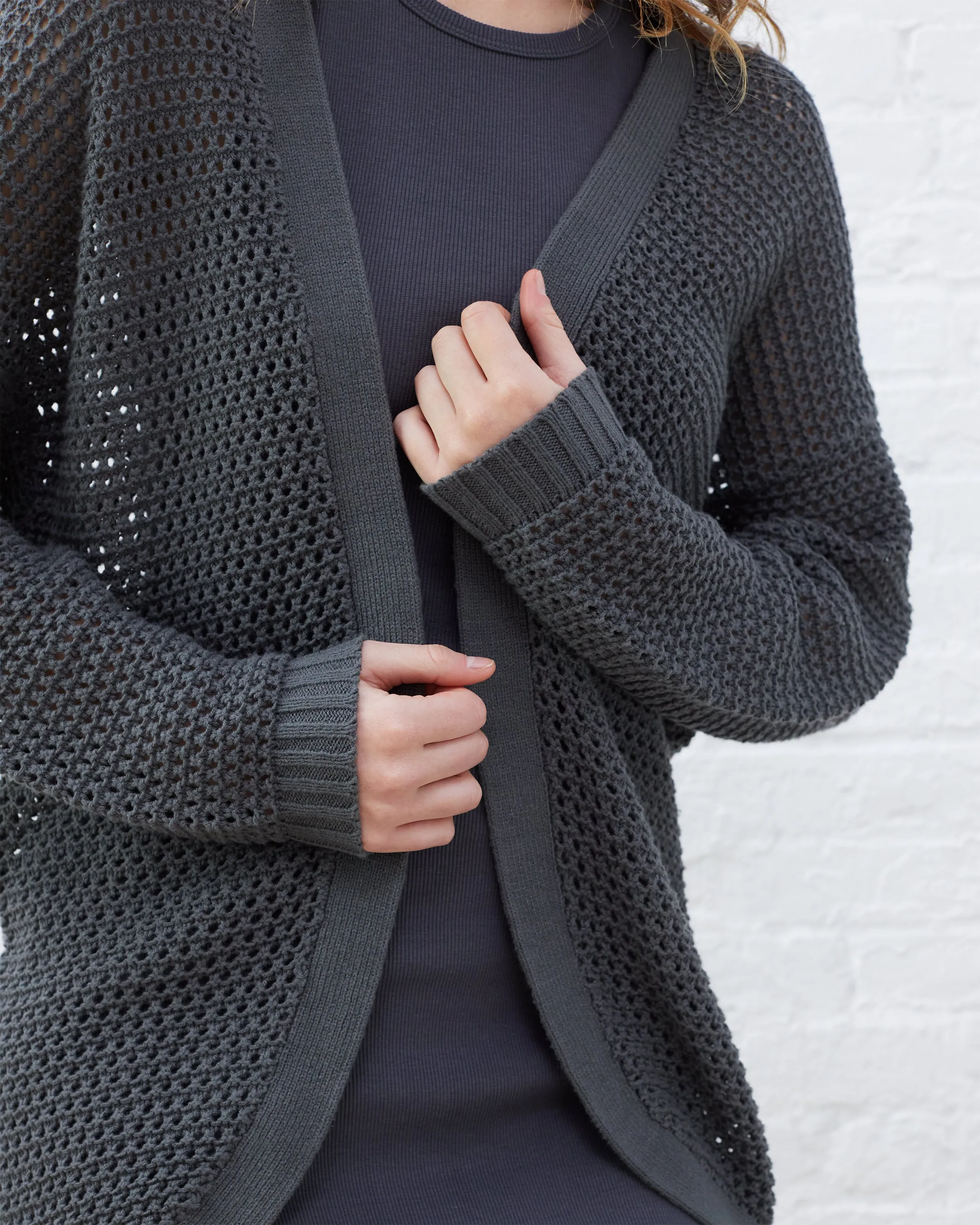 Beachy Open Stitch Cardigan sold by UpWest product image thumbnail 3