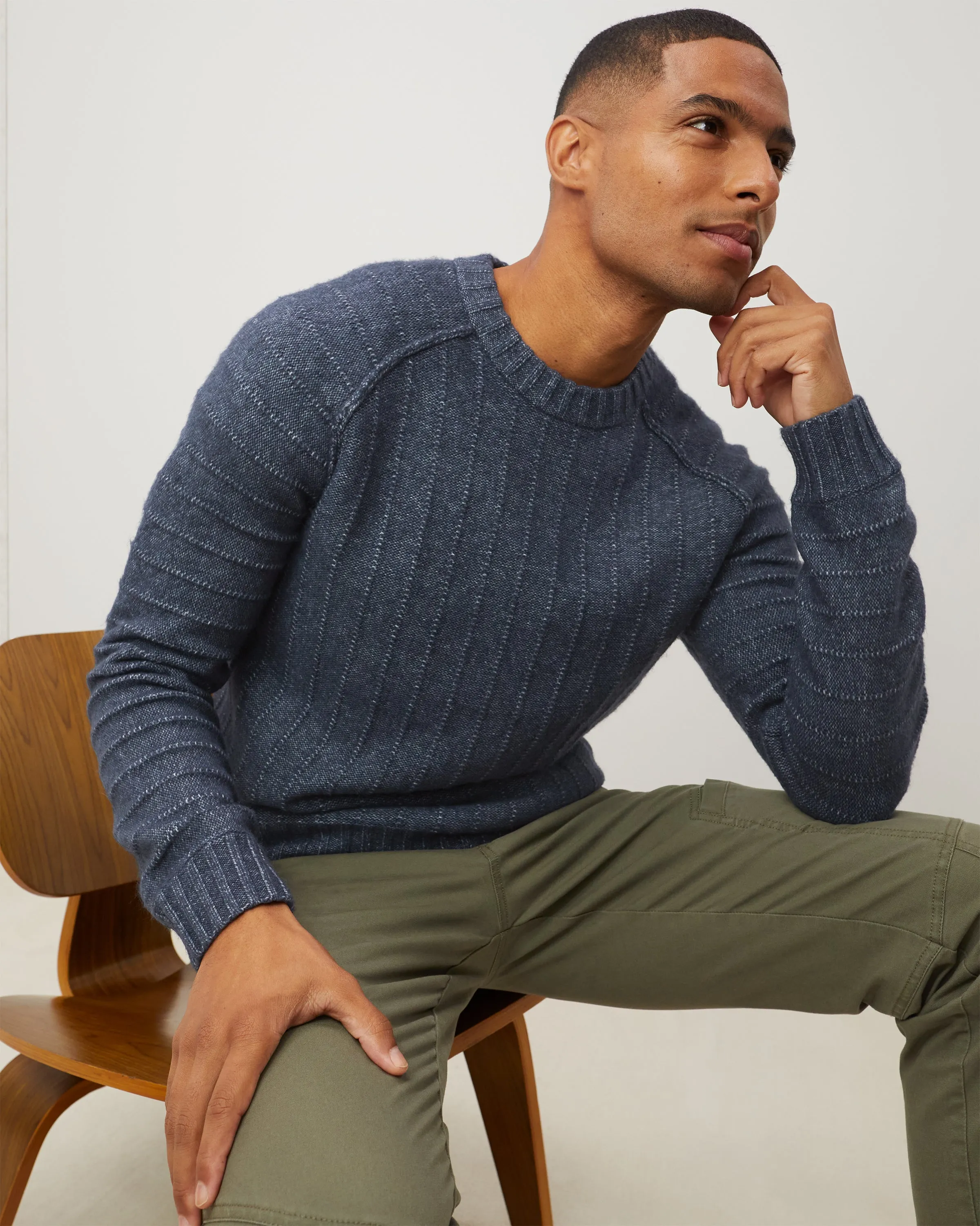 Warm-up Crewneck Sweater sold by UpWest product image thumbnail 3