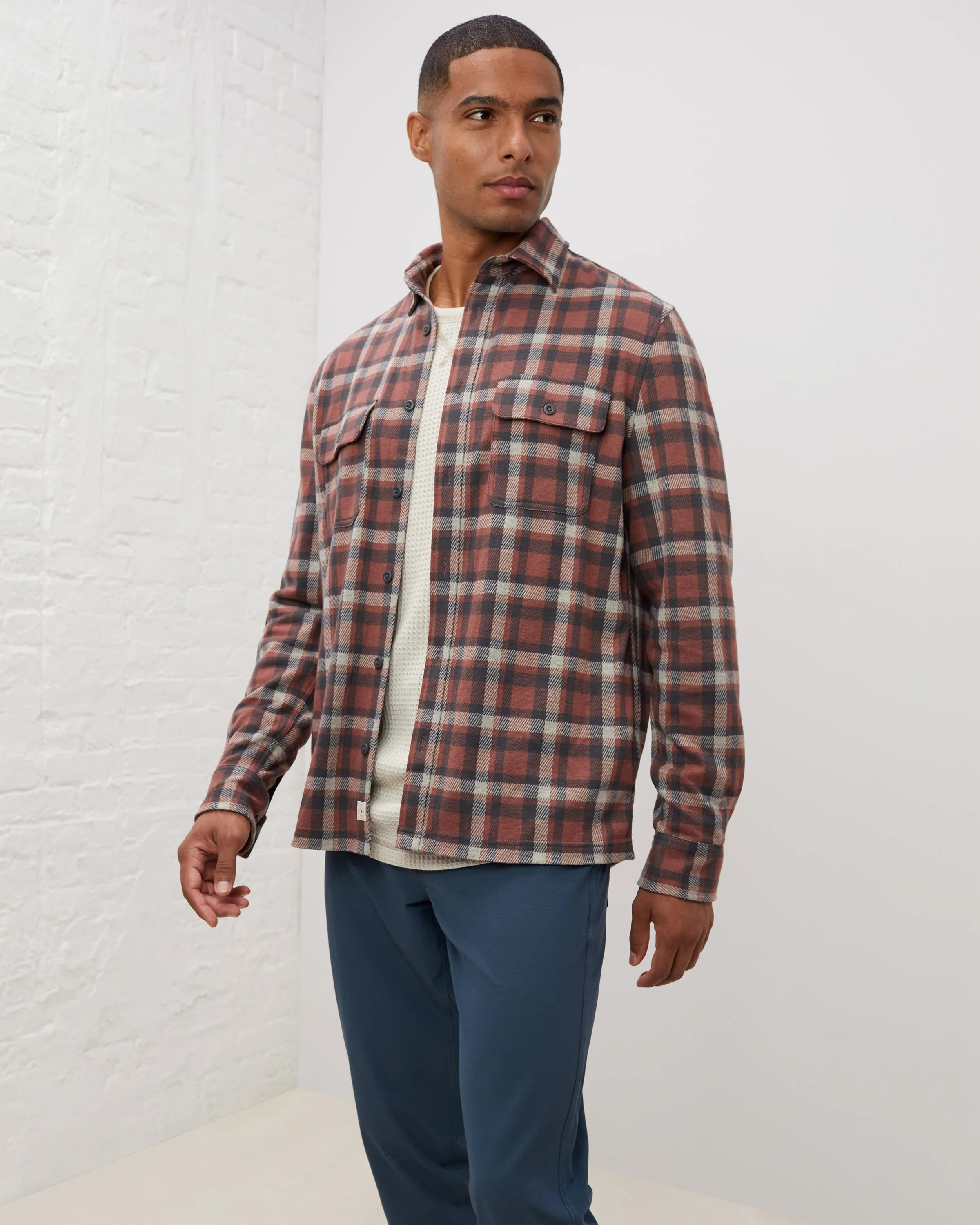 All-Season Stretch Flannel sold by UpWest