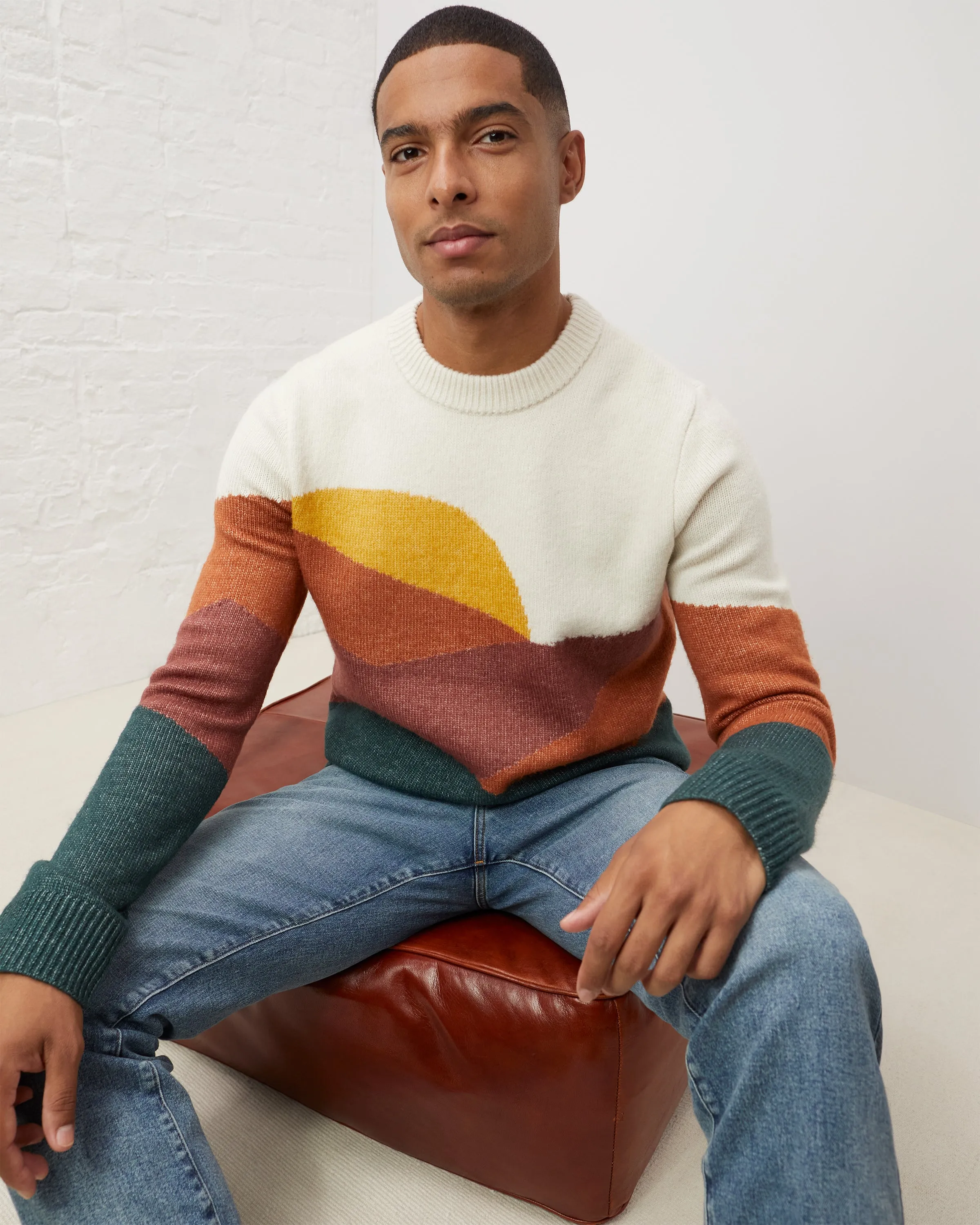 Scenic Crewneck Sweater sold by UpWest product image thumbnail 4