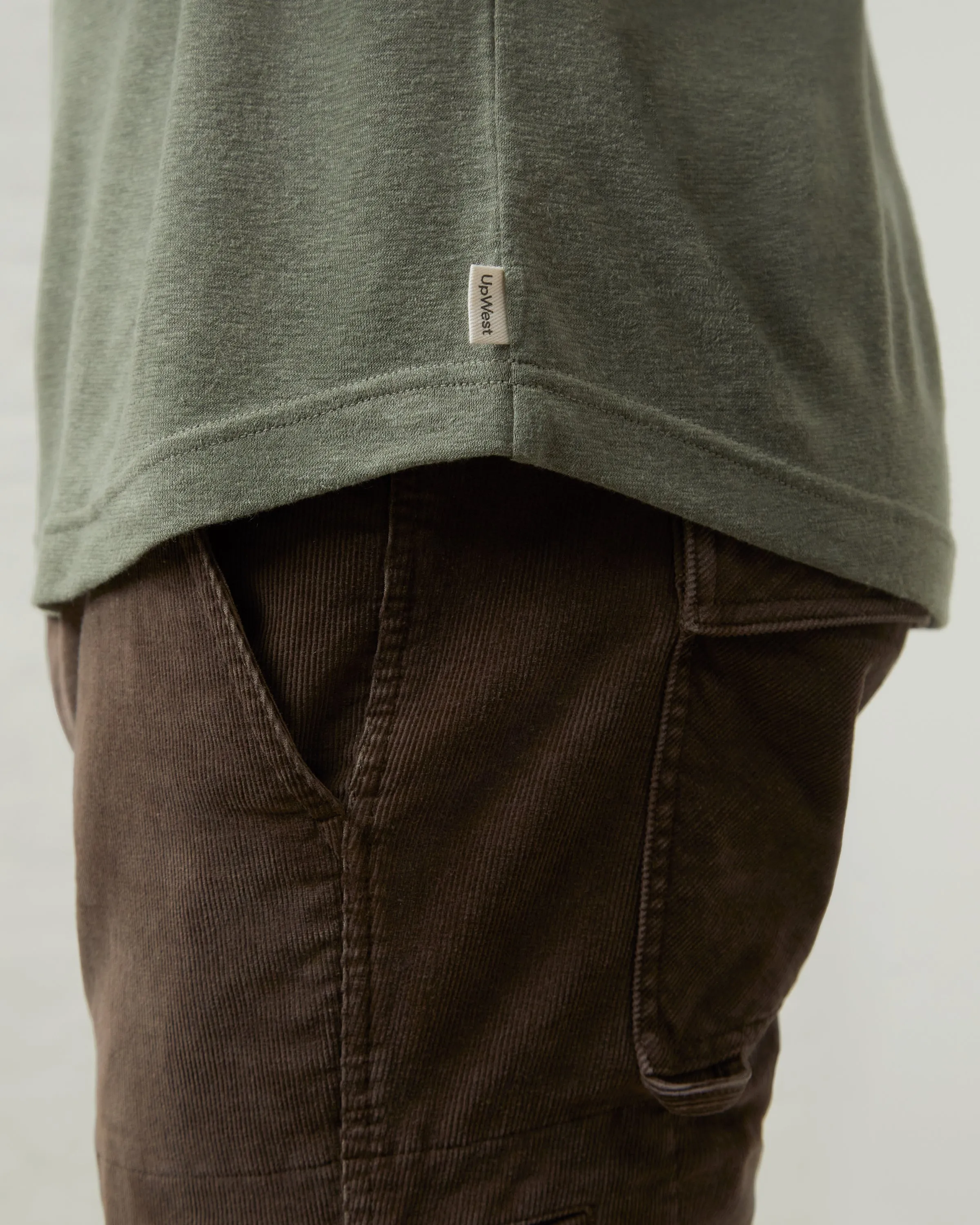 EcoHemp Jersey Baseball Tee sold by UpWest product image thumbnail 5