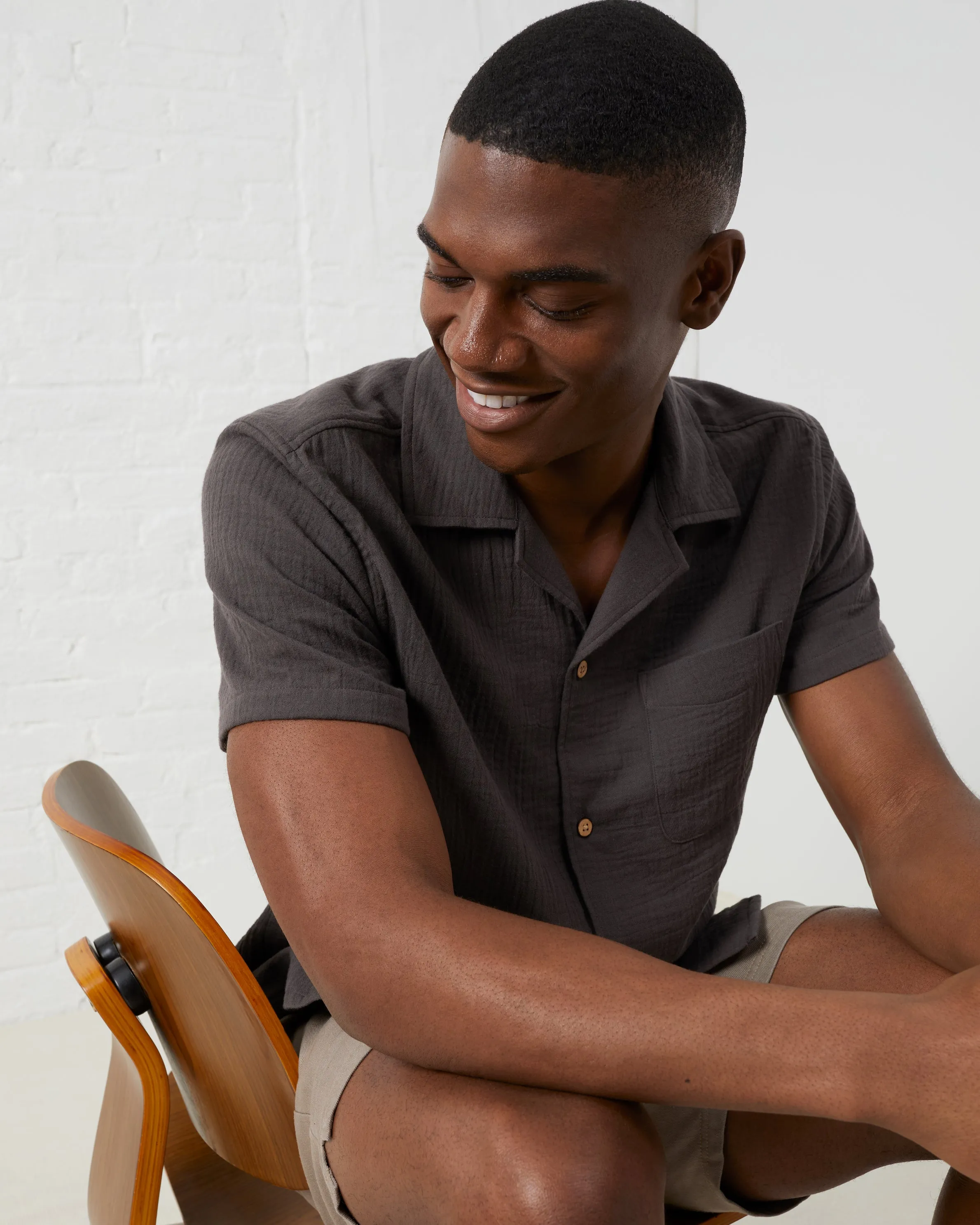 Coastal Cotton Camp Collar Shirt sold by UpWest product image thumbnail 5