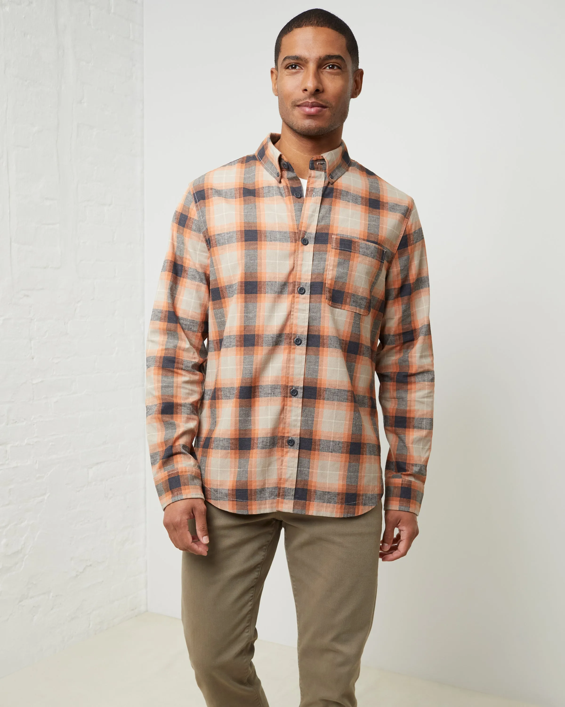 EcoHemp Tencel Button-Down sold by UpWest
