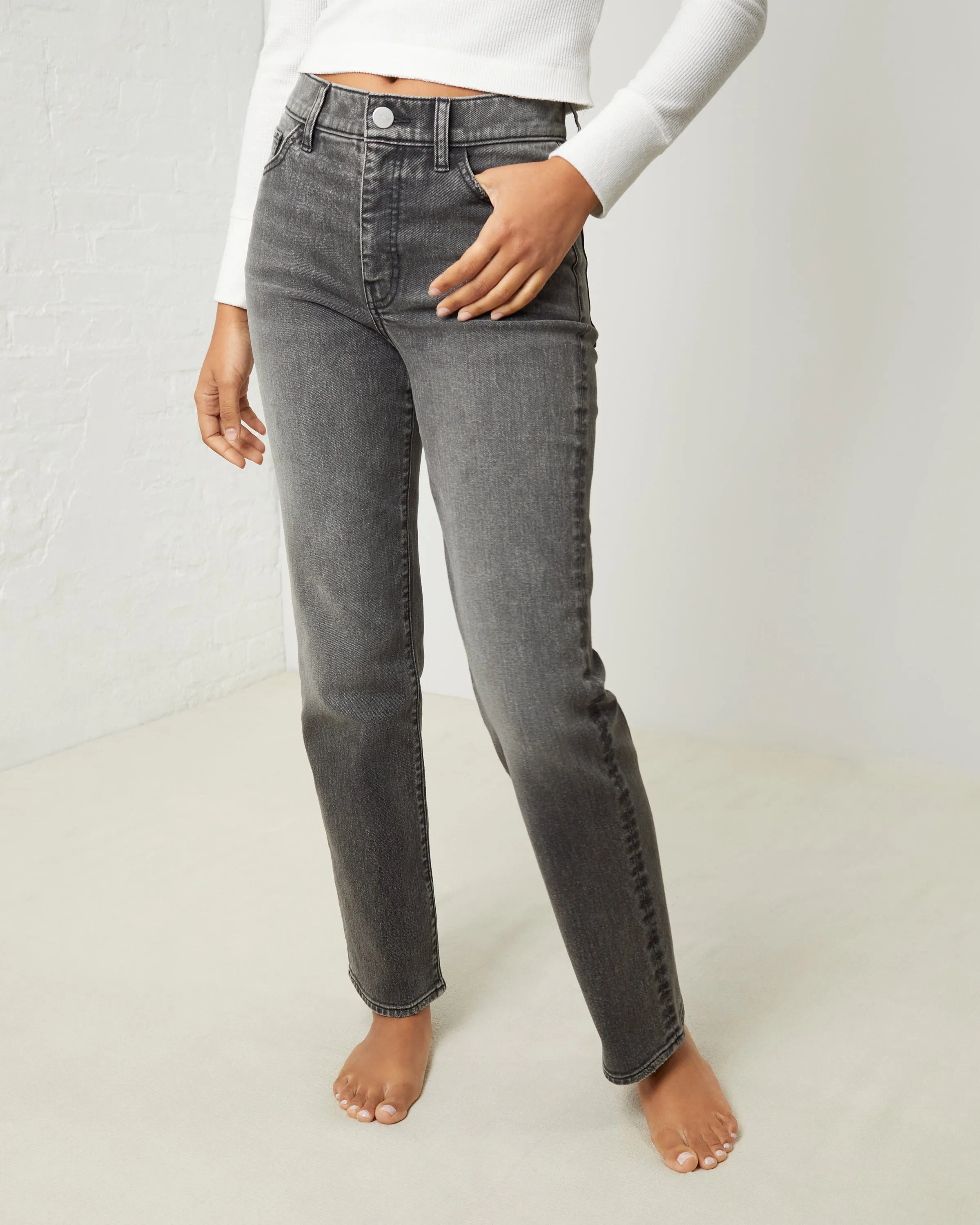 Vintage Straight-Leg Denim sold by UpWest