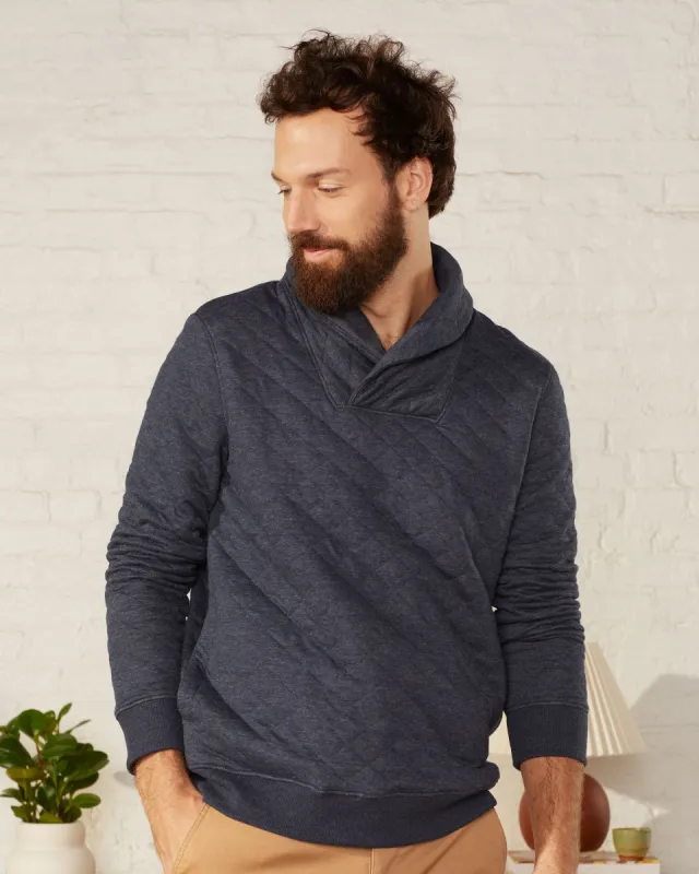 Quilted Pullover sold by UpWest