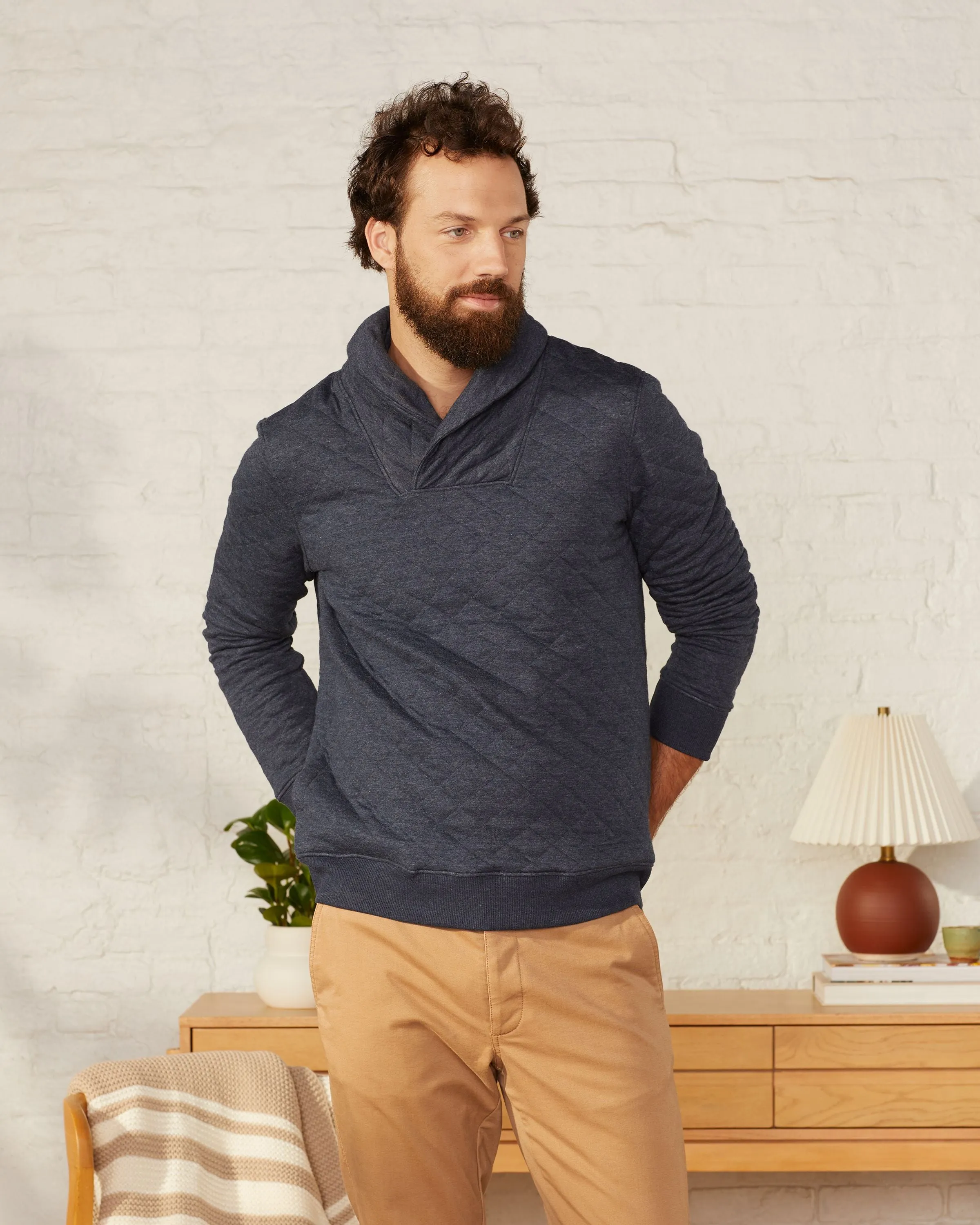 Quilted Pullover sold by UpWest product image thumbnail 2